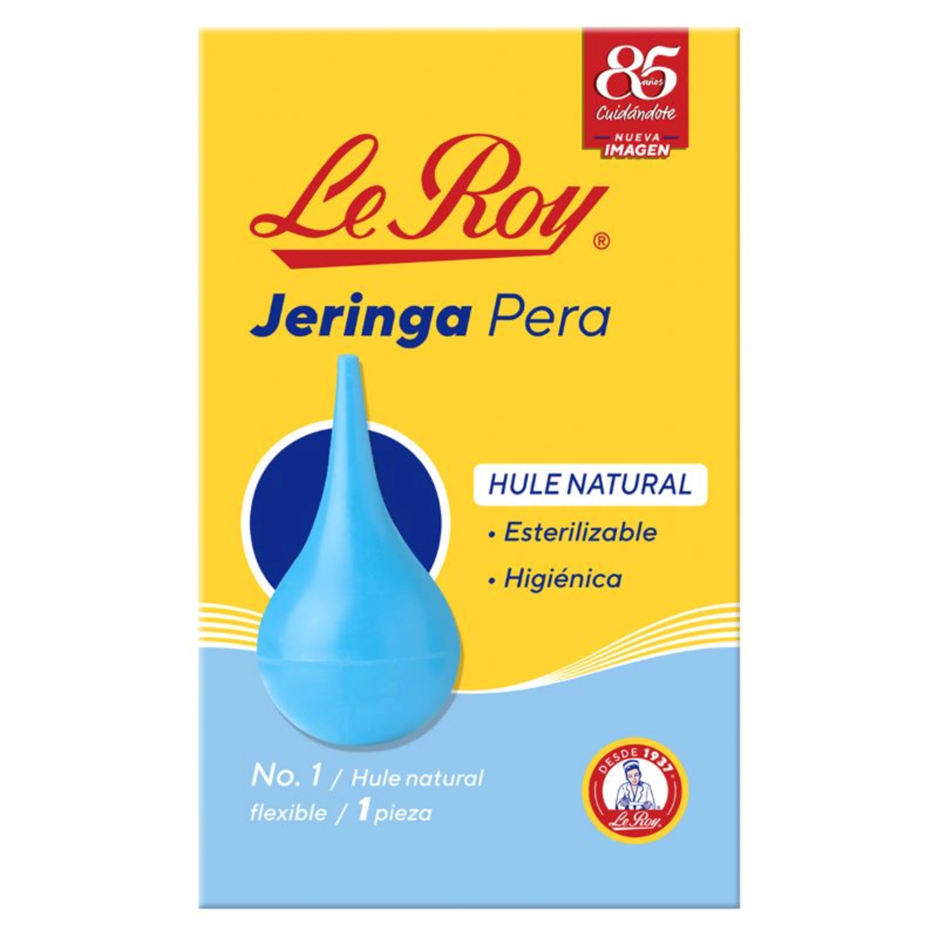 Le Roy Jeringa Pera De Hule No.1 Con 1 Pieza