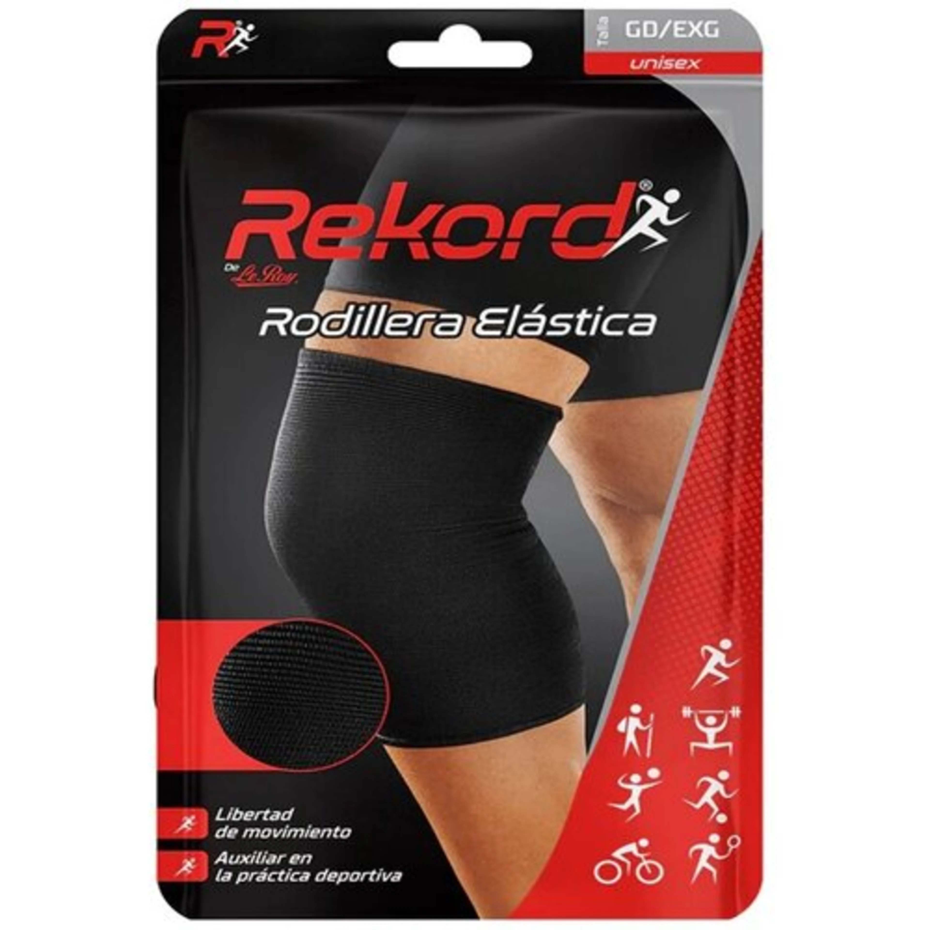 Rekord Rodillera Elastica Talla G/Eg