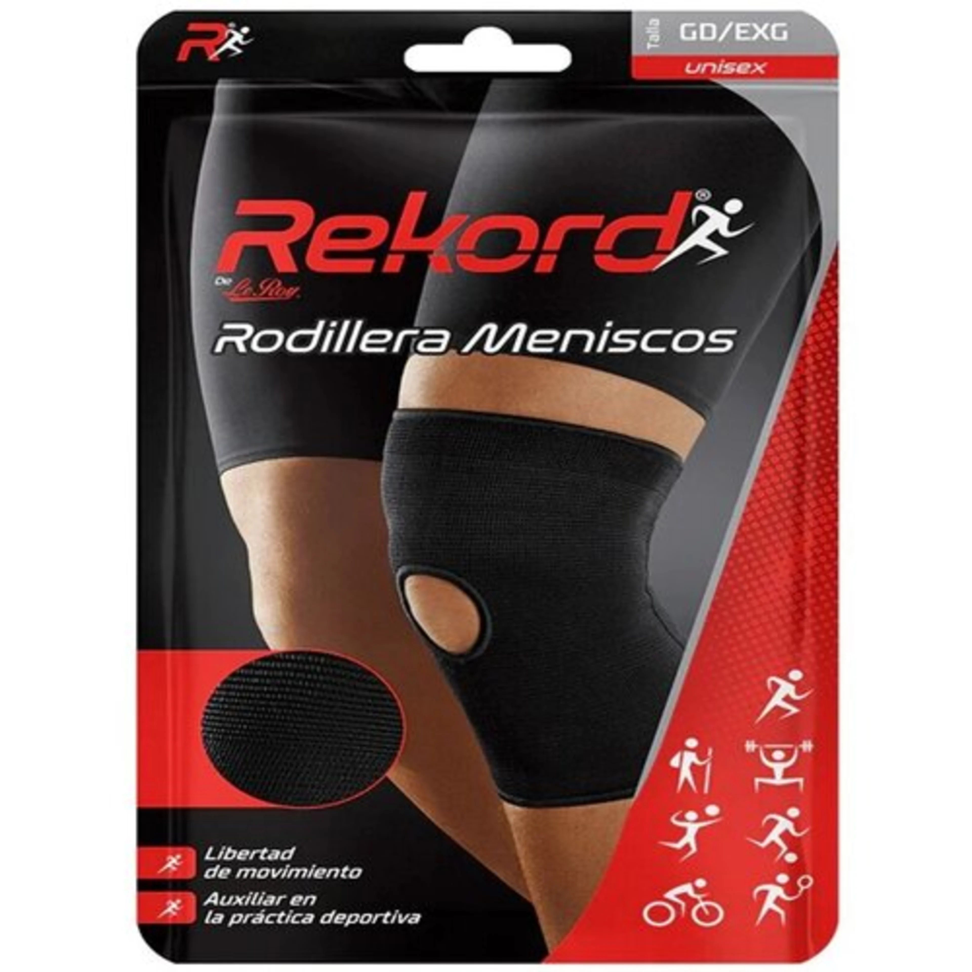 Rekord Rodillera Para Meniscos Talla G/Eg