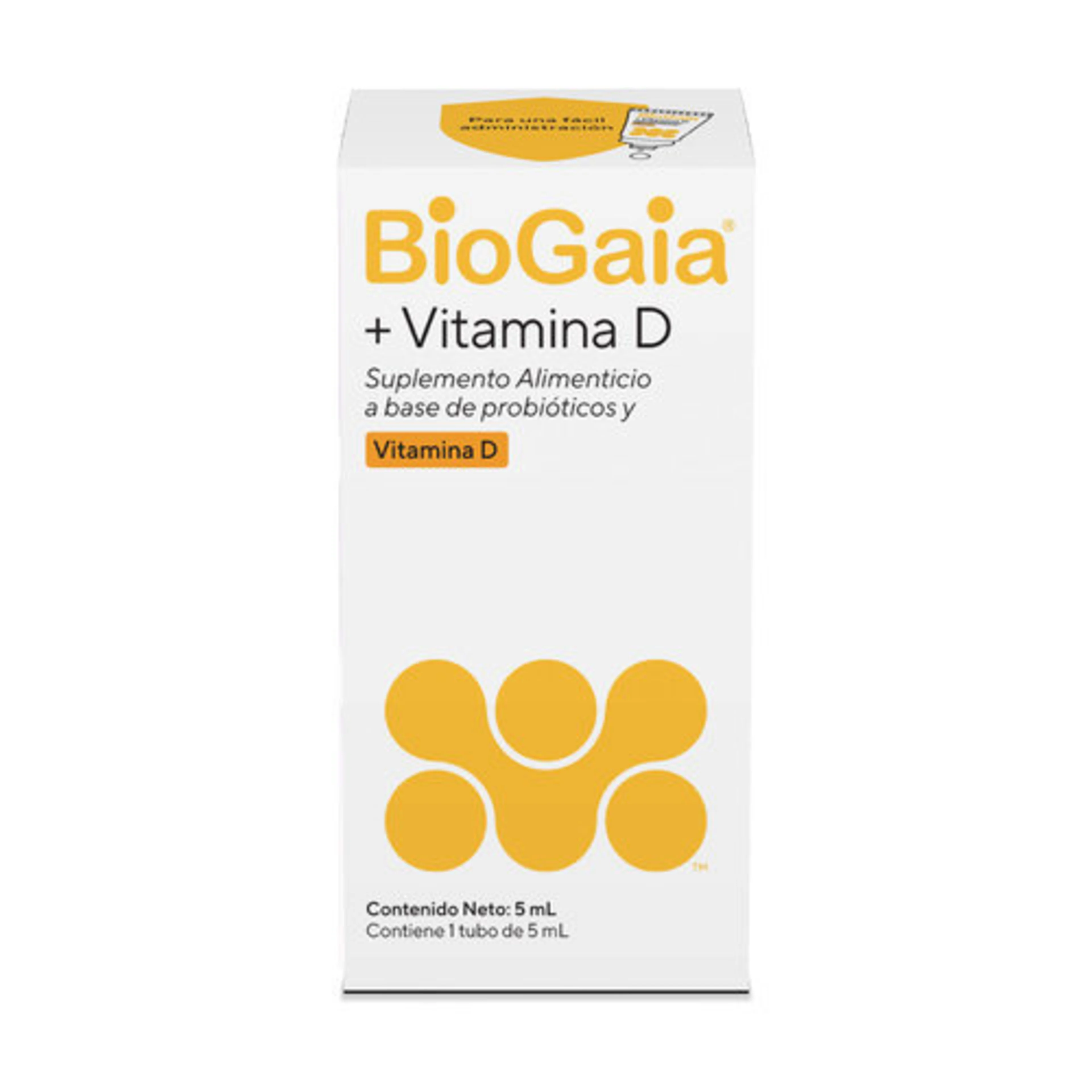 Biogaia A Base De Probióticos Y Vitamina D Tubo De 5 Ml