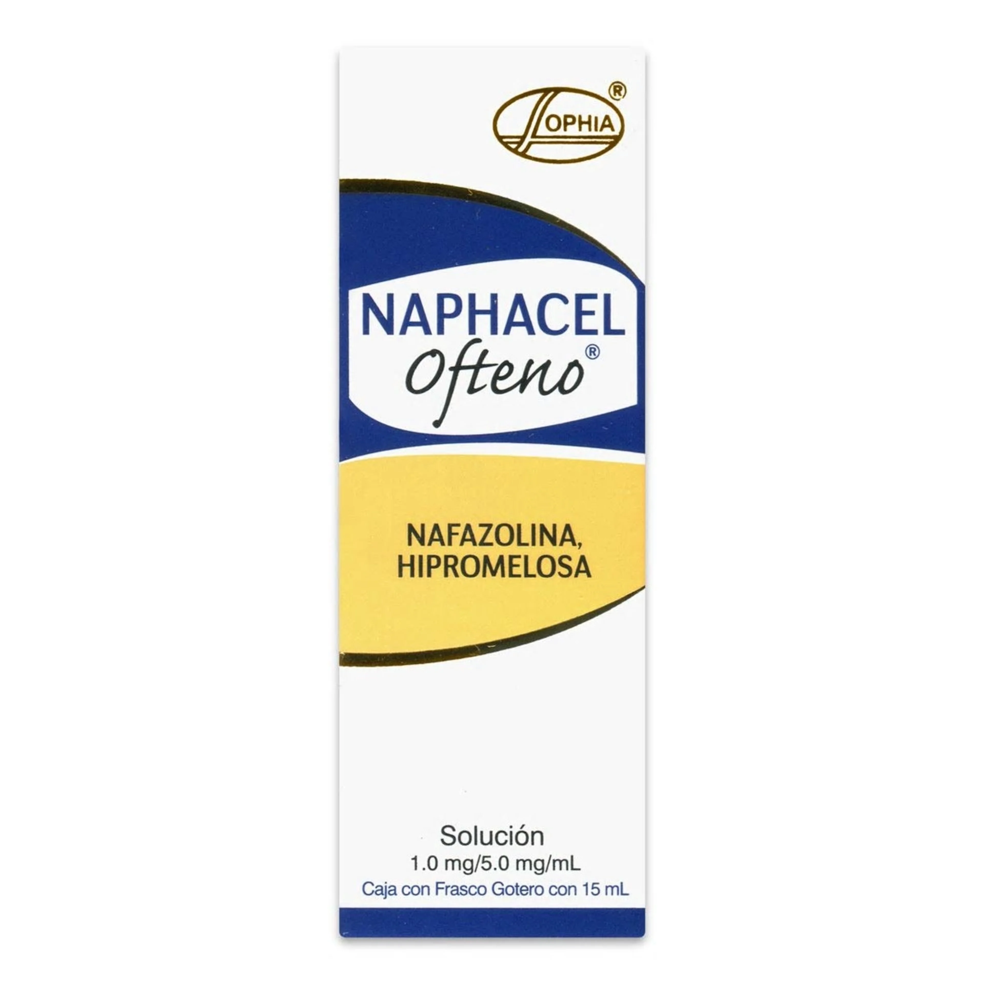 Naphacel Oftalmico 1/5 Mg Solución Oftálmica Gotas 15 Ml