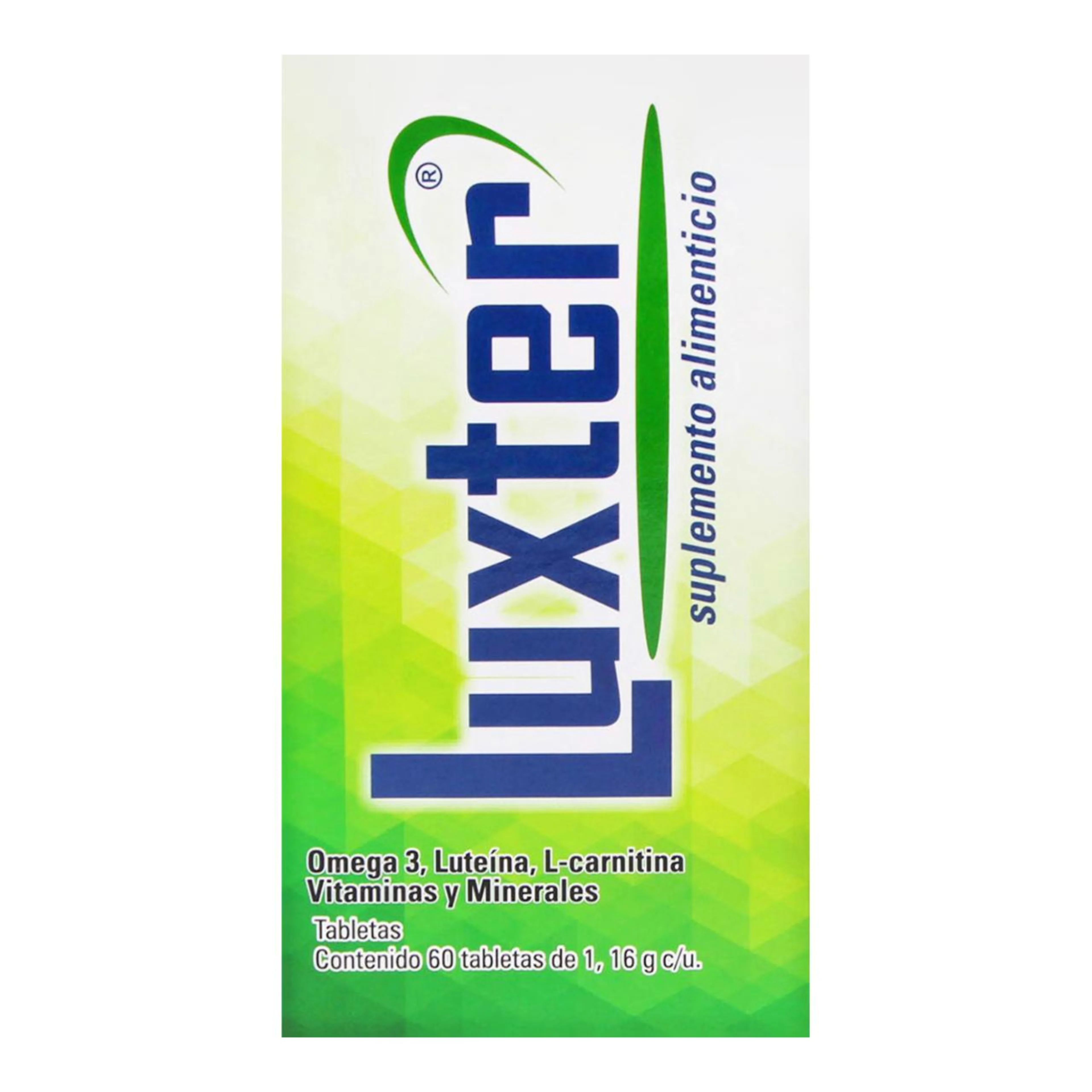 Luxter con 60 Tabletas