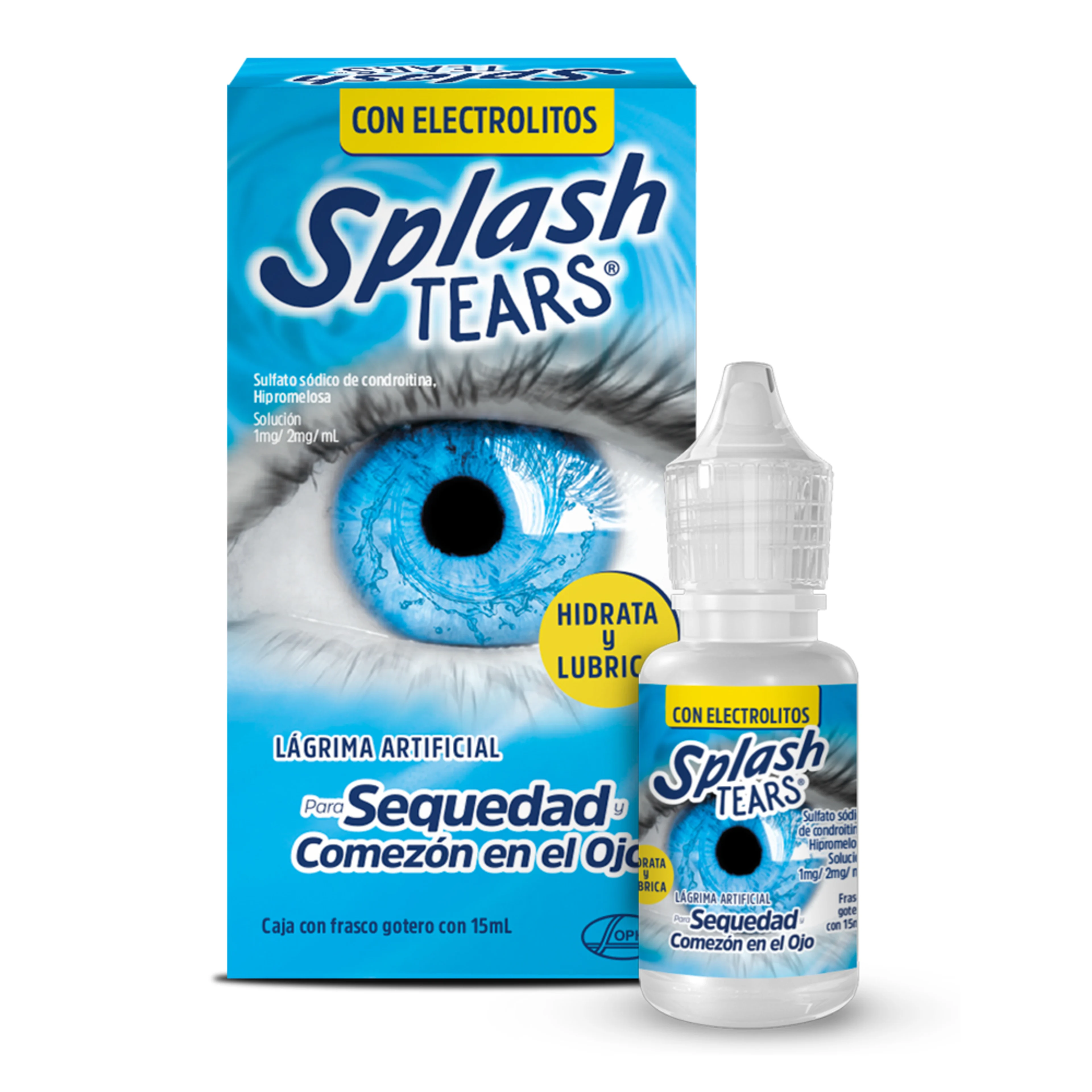 Splash Tears Lágrimas Artificiales Frasco Gotero 15 Ml
