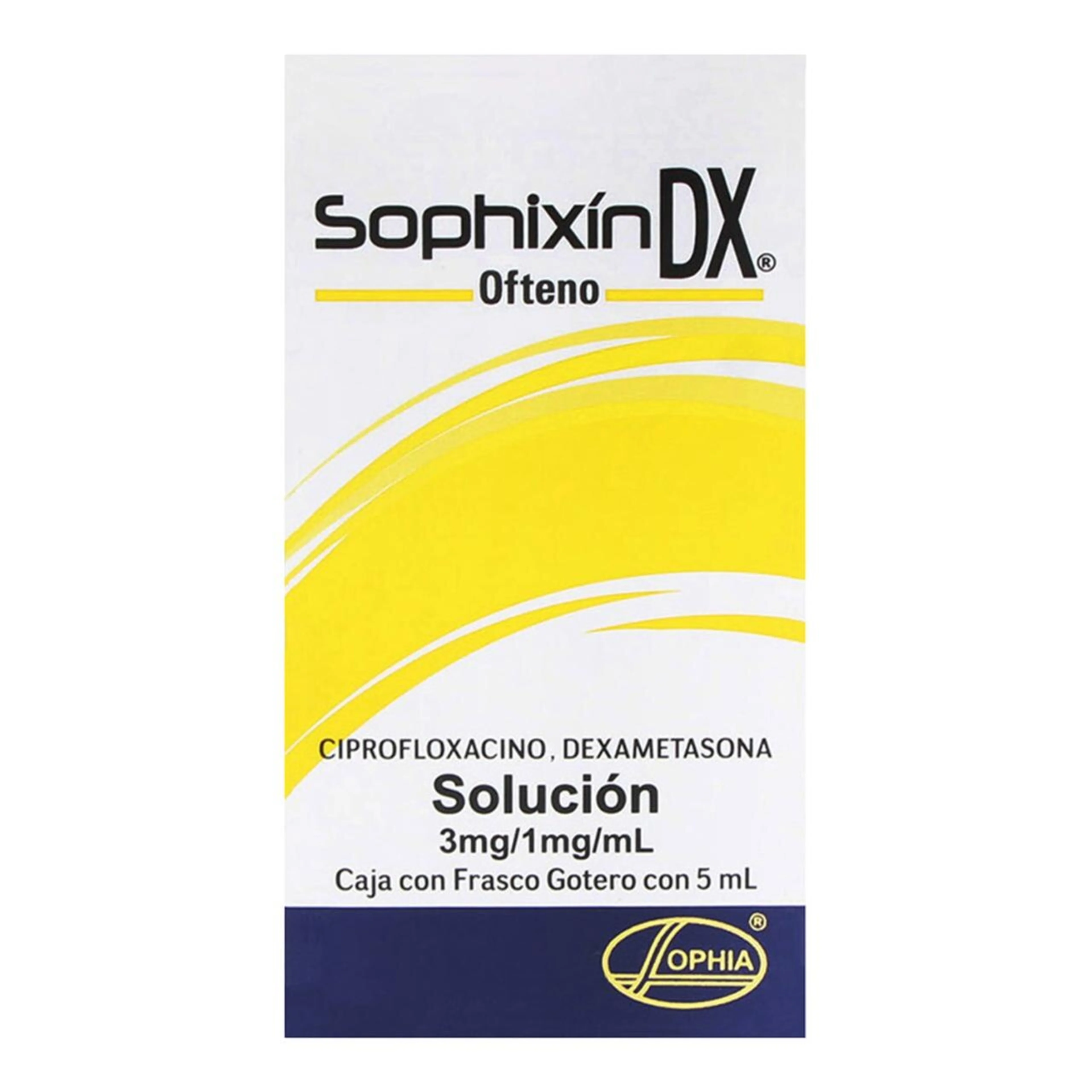 Sophixin Dx Ofteno 3/1 Mg Con 5 Ml De Solución