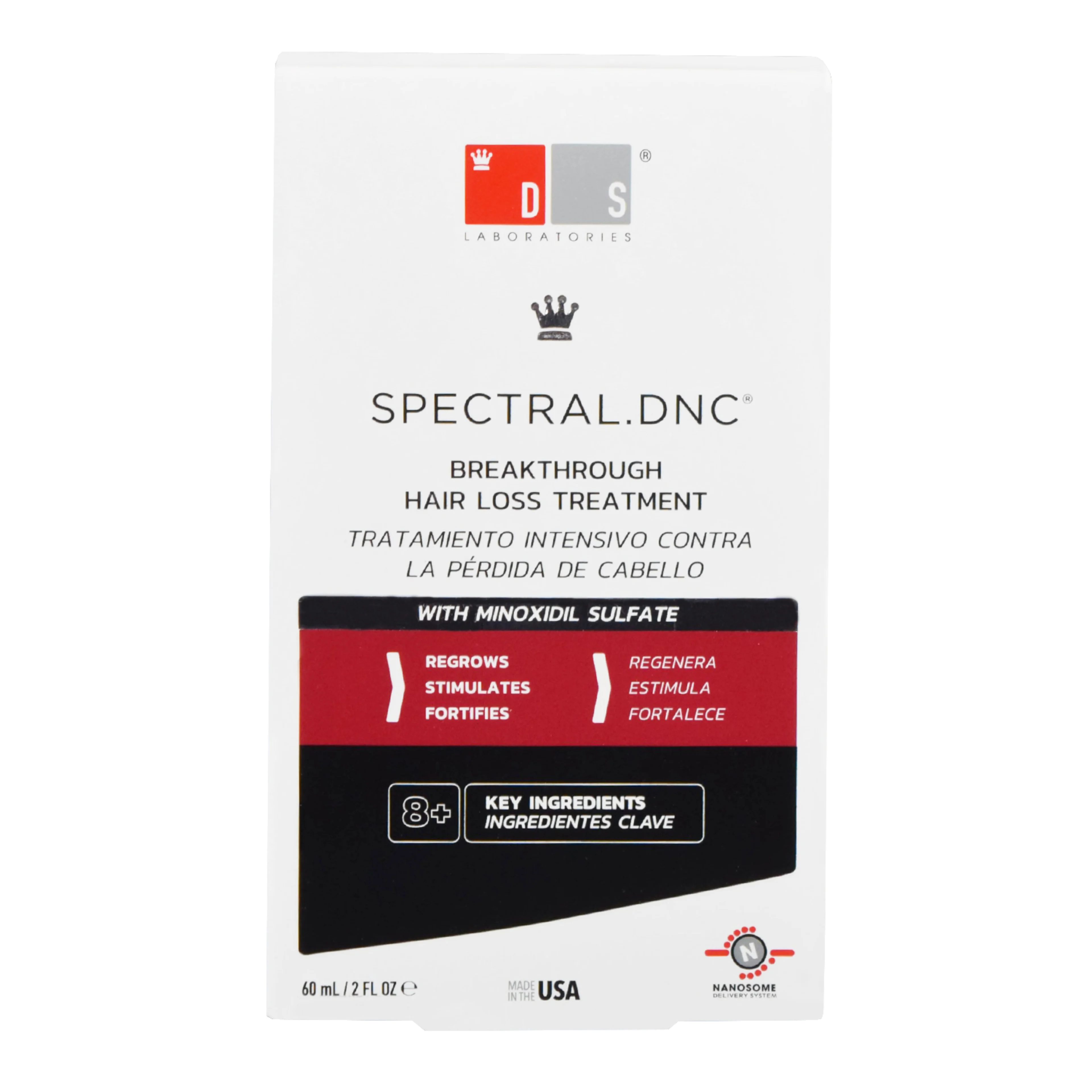 Spectral Dnc Tratamiento Anti Caída Cabello 60 Ml