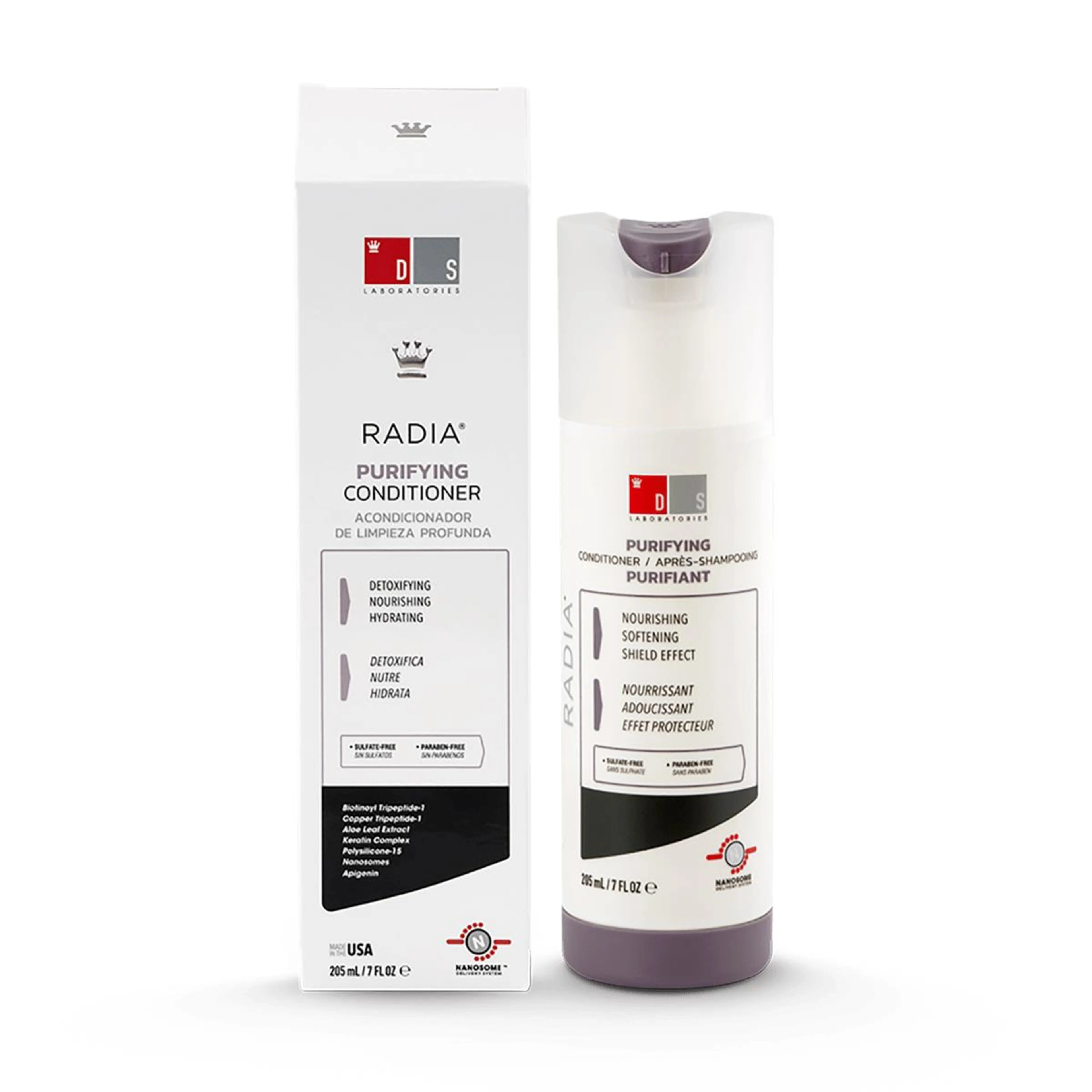 Radia Acondicionador Para Piel Sensible 250 Ml Botella