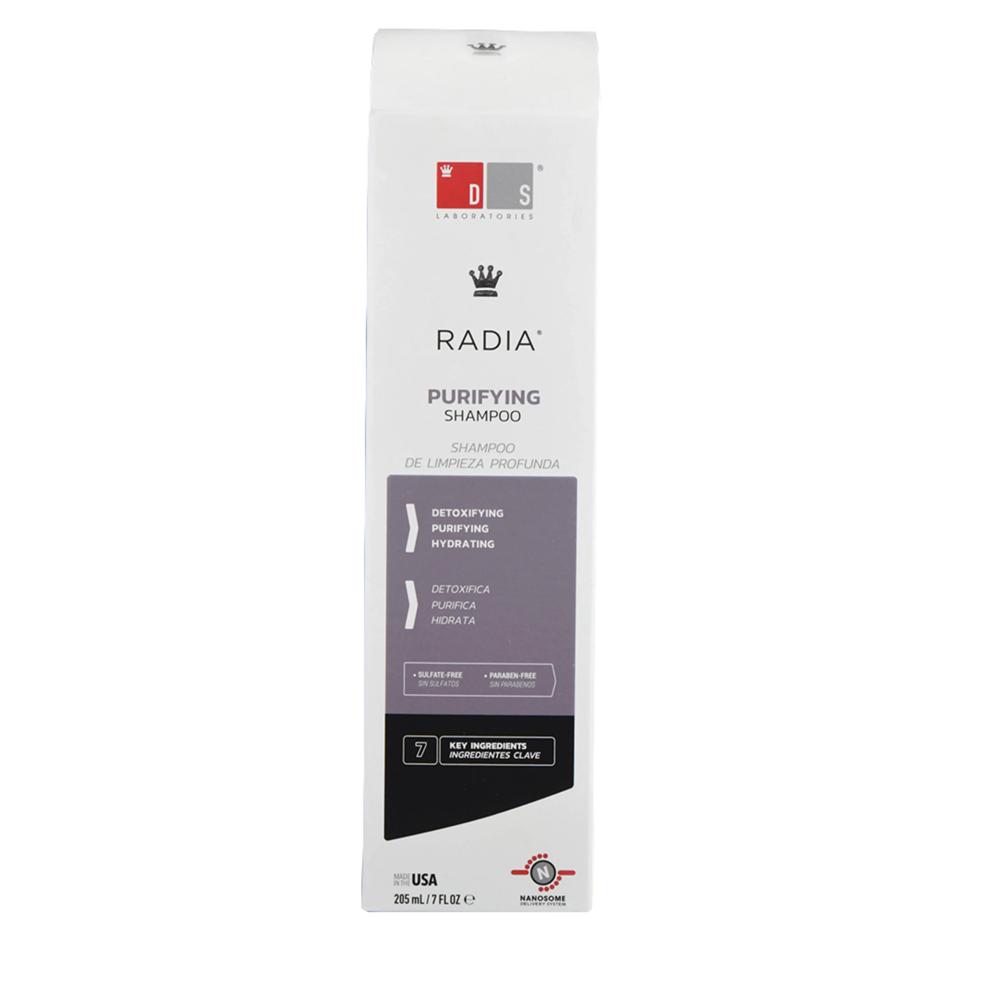 Radia Shampoo Para Piel Sensible 205 Ml Botella