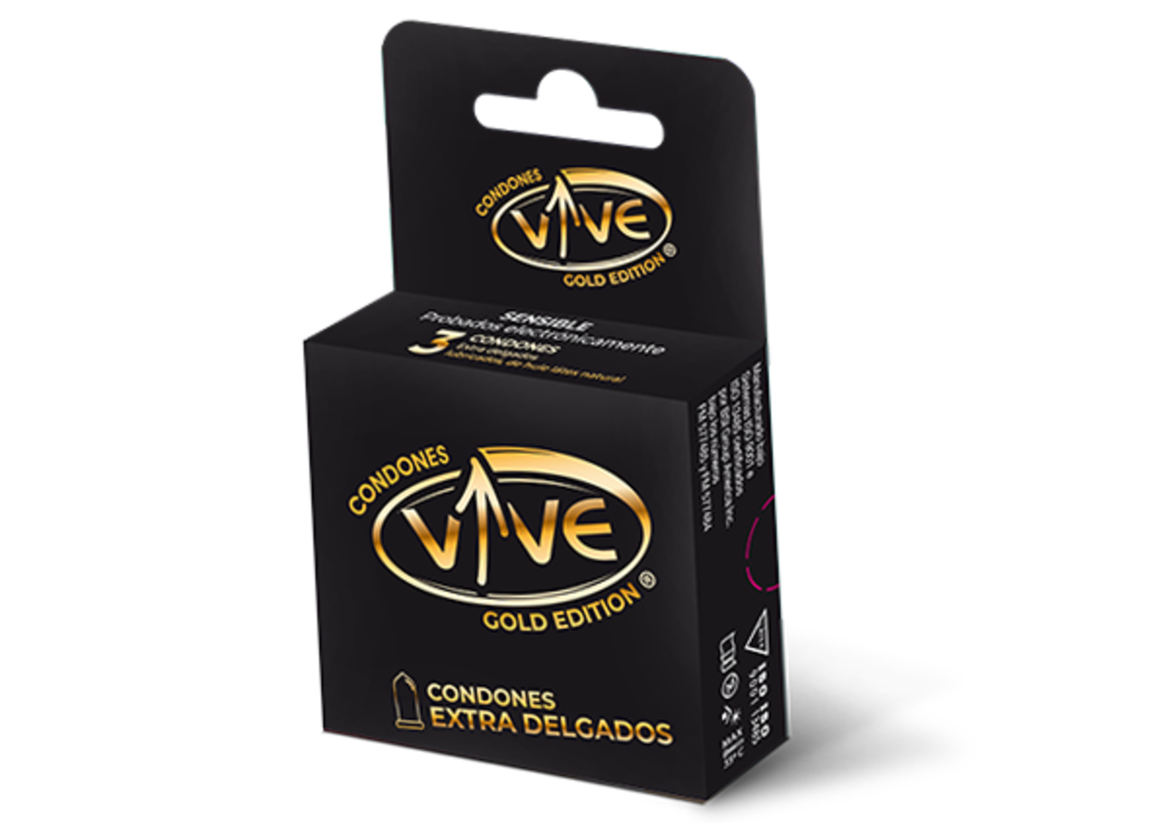 Vive Gold Extra Delgados 3 Pzas