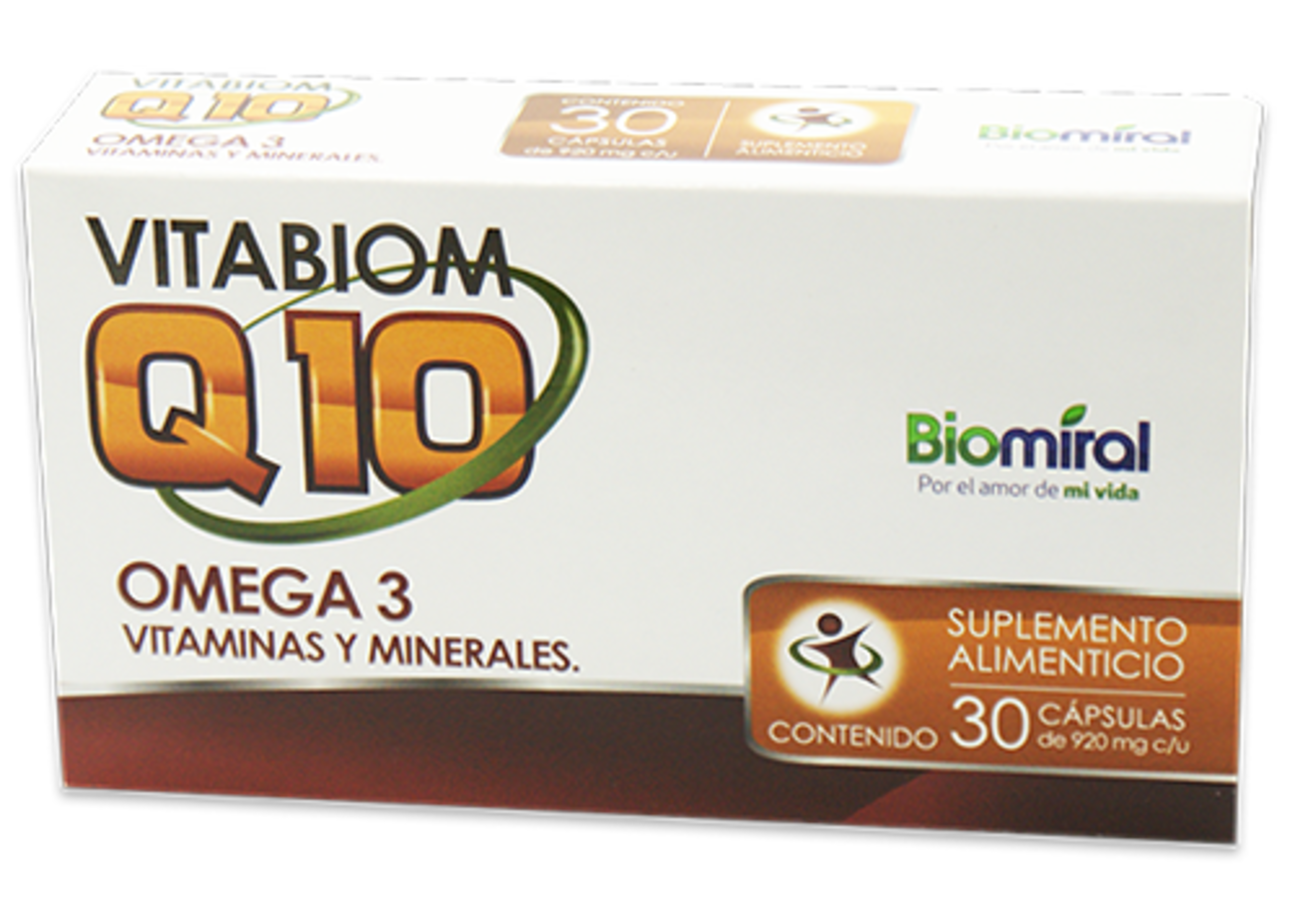 Vitabiom Q10 con 30 Cápsulas de 720 mg