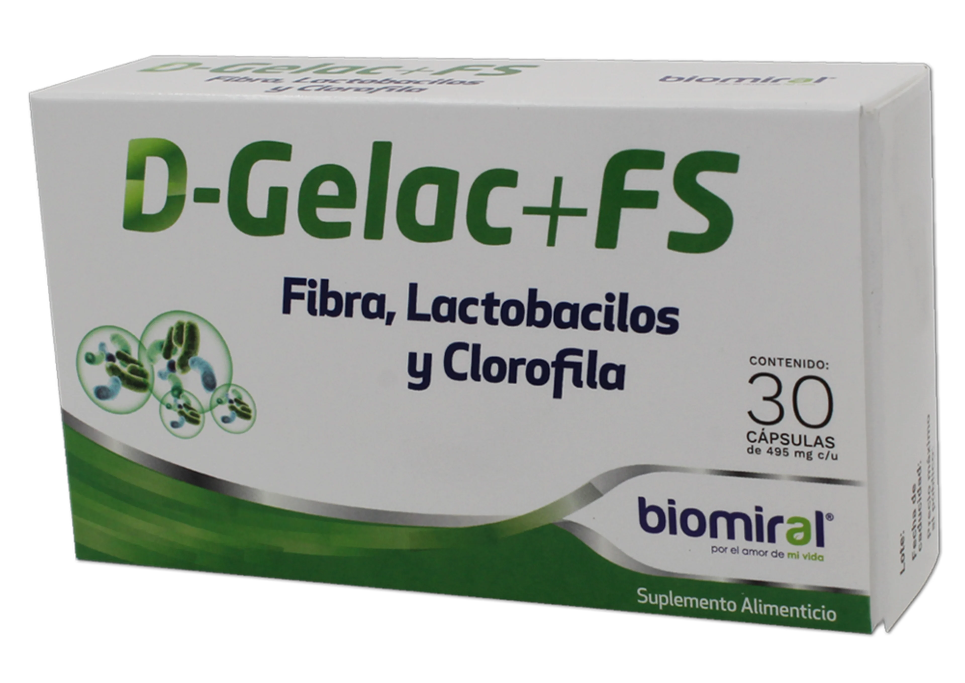 D-Gelac+F5 Multivitamínico con 30 Cápsulas