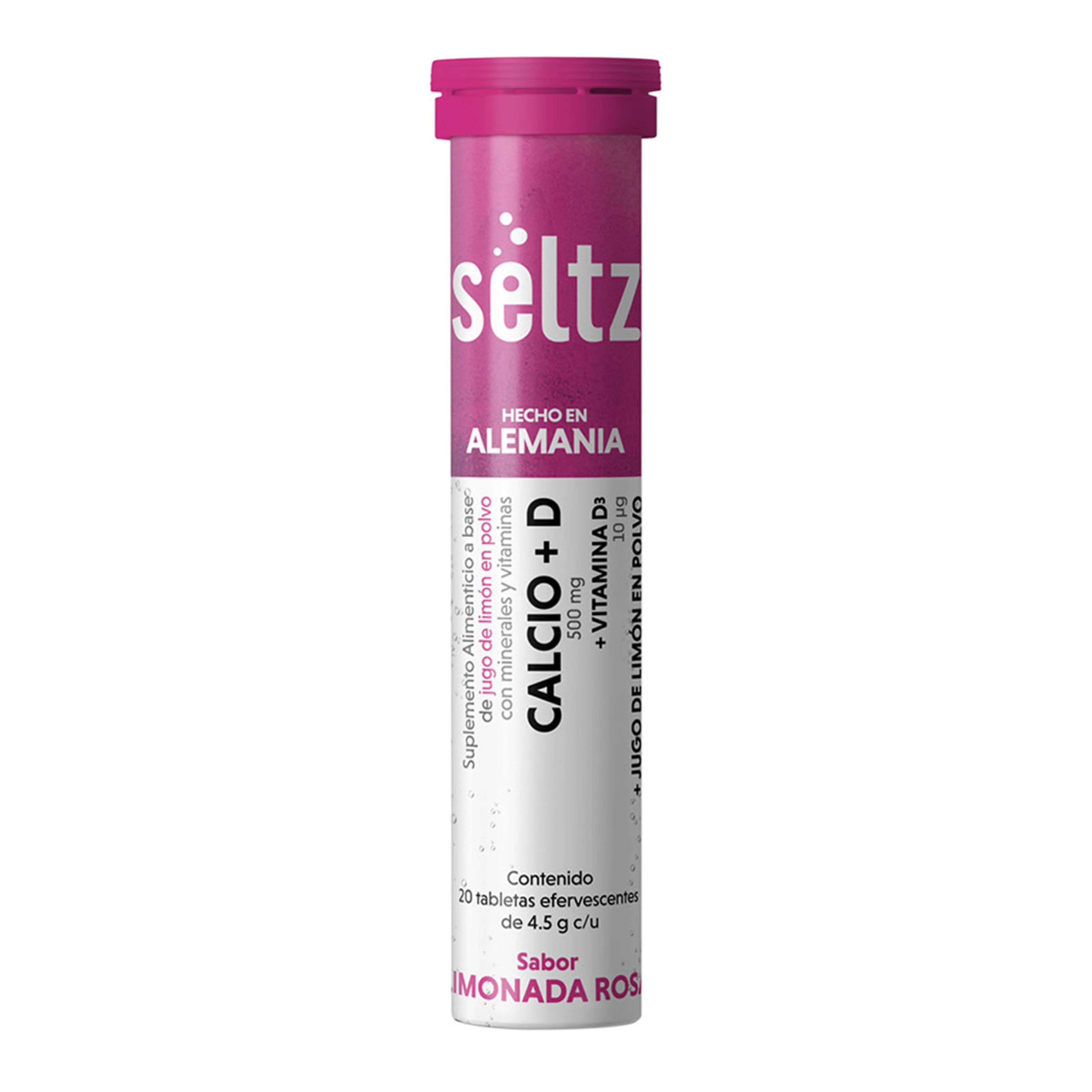 Seltz Calcio con 20 Tabletas