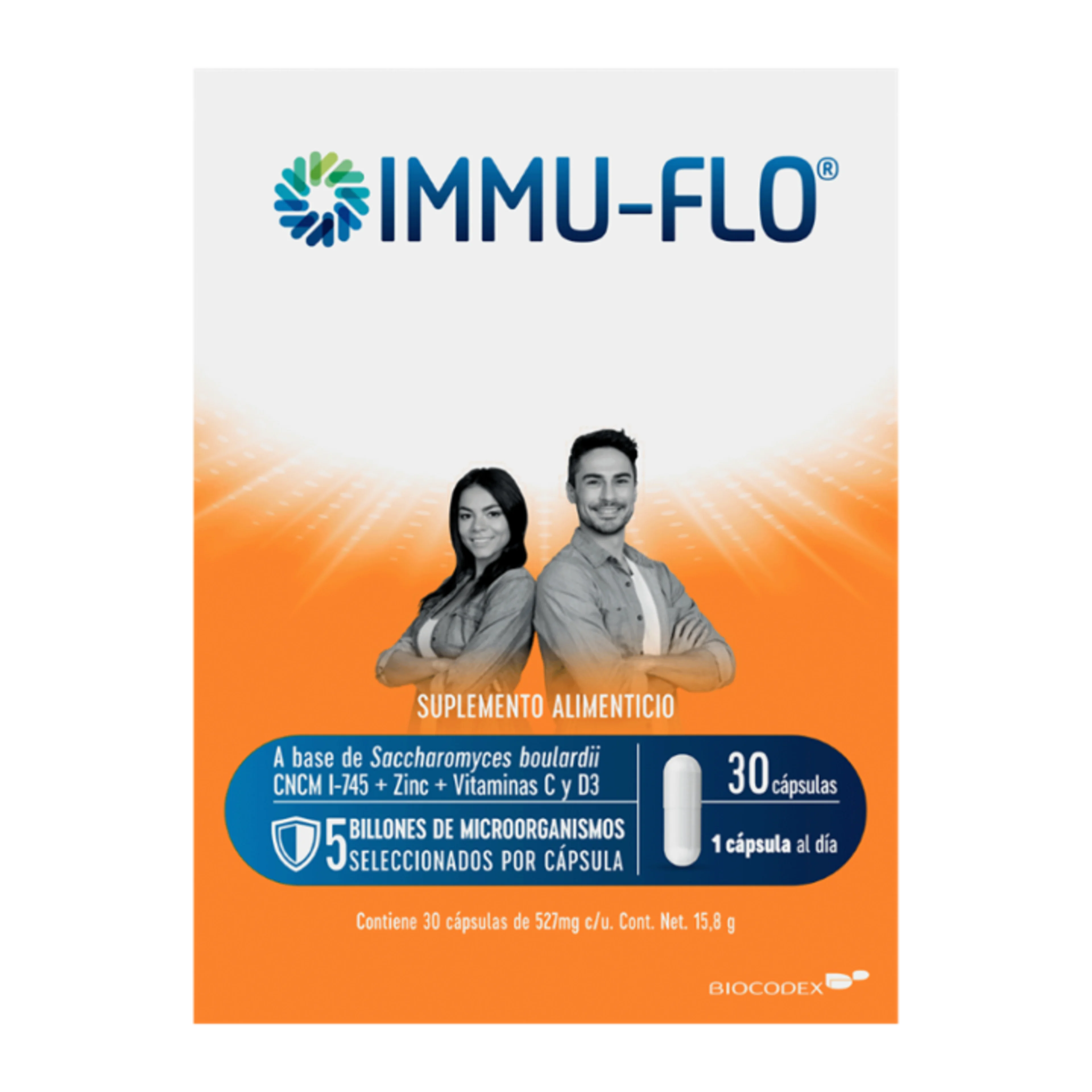 Immu-Flo con 30 Cápsulas