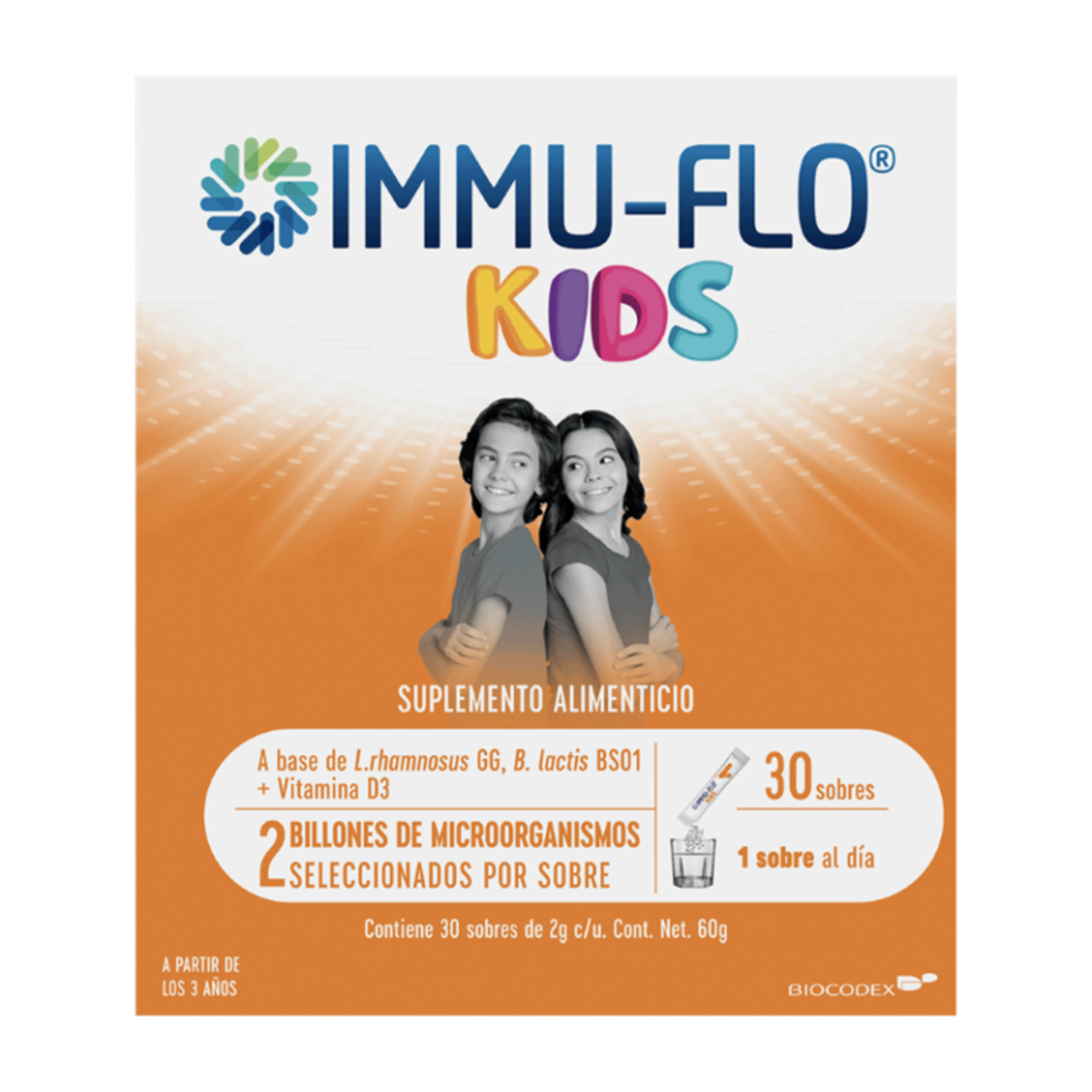 Immu-Flo Kids con 30 Sobres