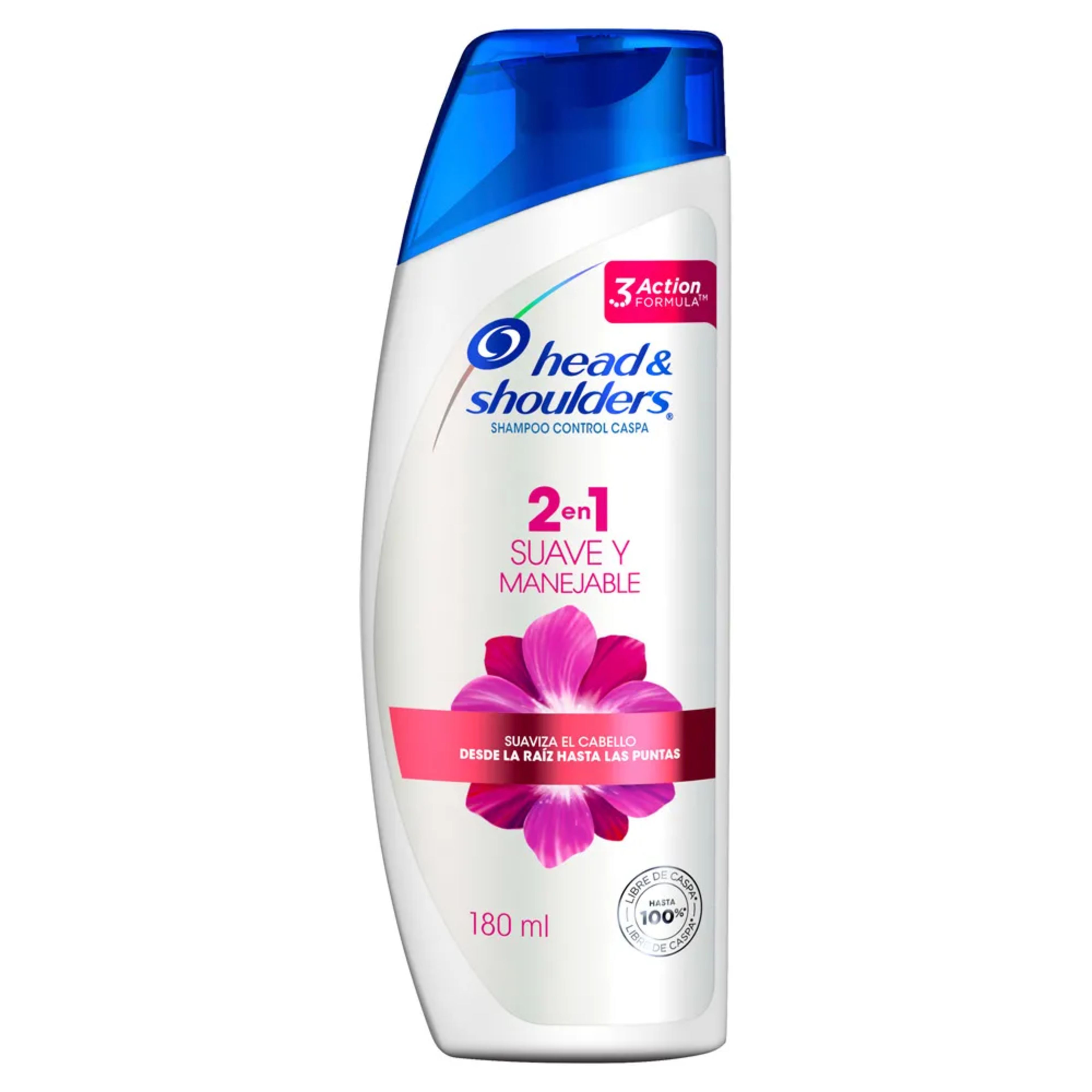 Head &amp;Amp; Shoulders Shampoo 2-1 Suave Y Manejable Con 180 Ml