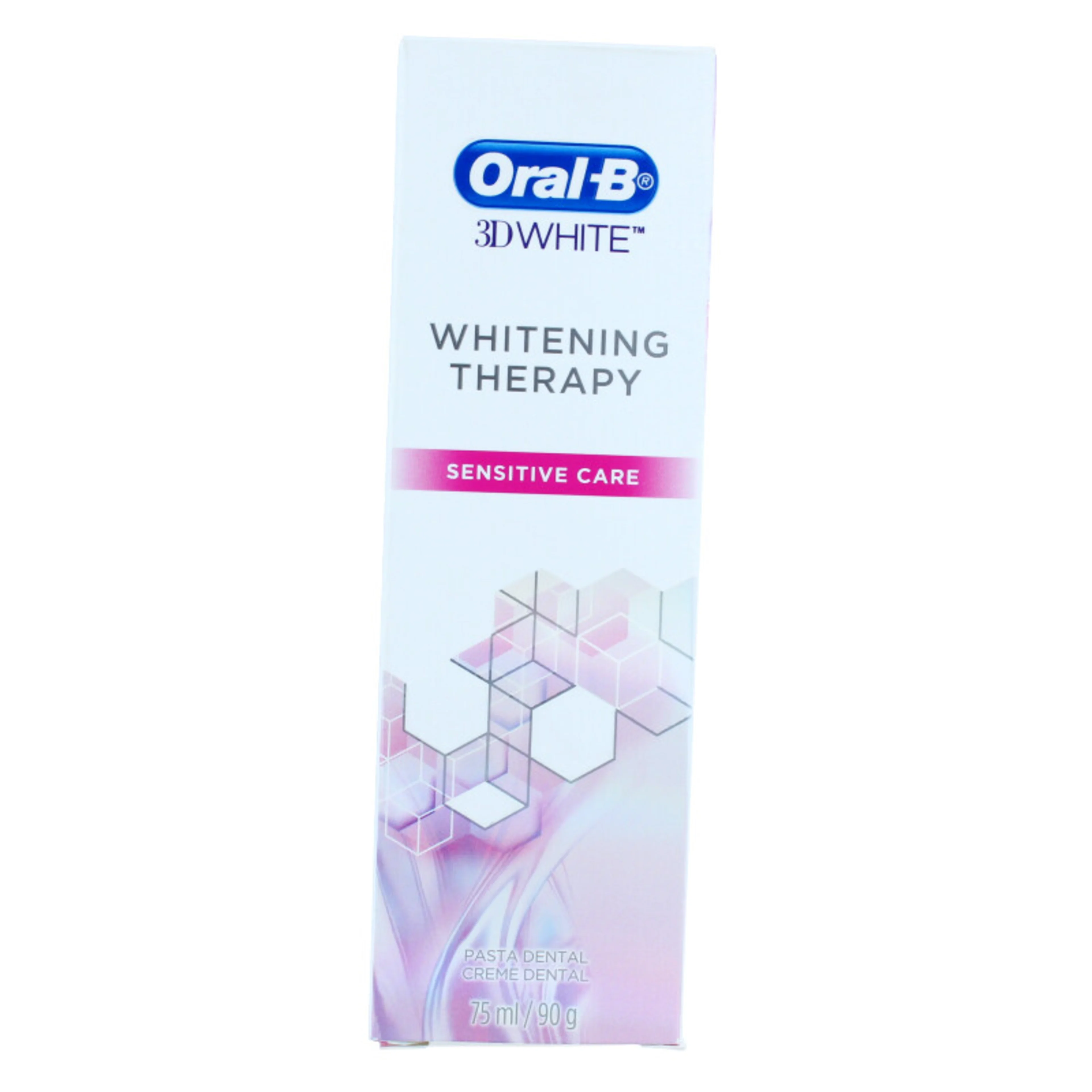 Oral b pasta dental 3d white whitening therapy sensitive car 75 ml tubo