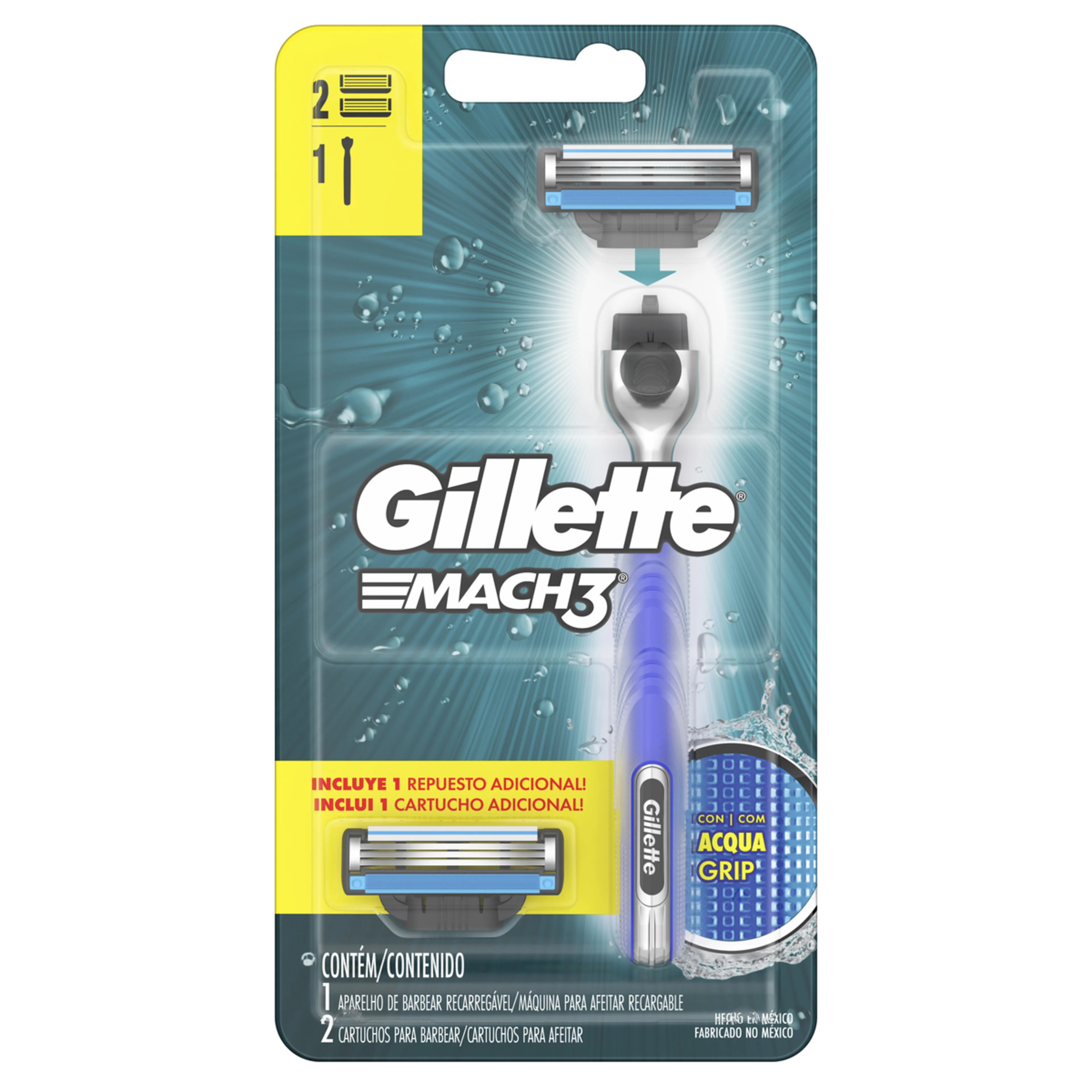 Gillette Fusion Proshield Rastrillo Para Afeitar Con 2 Cartuchos Para Afeitar