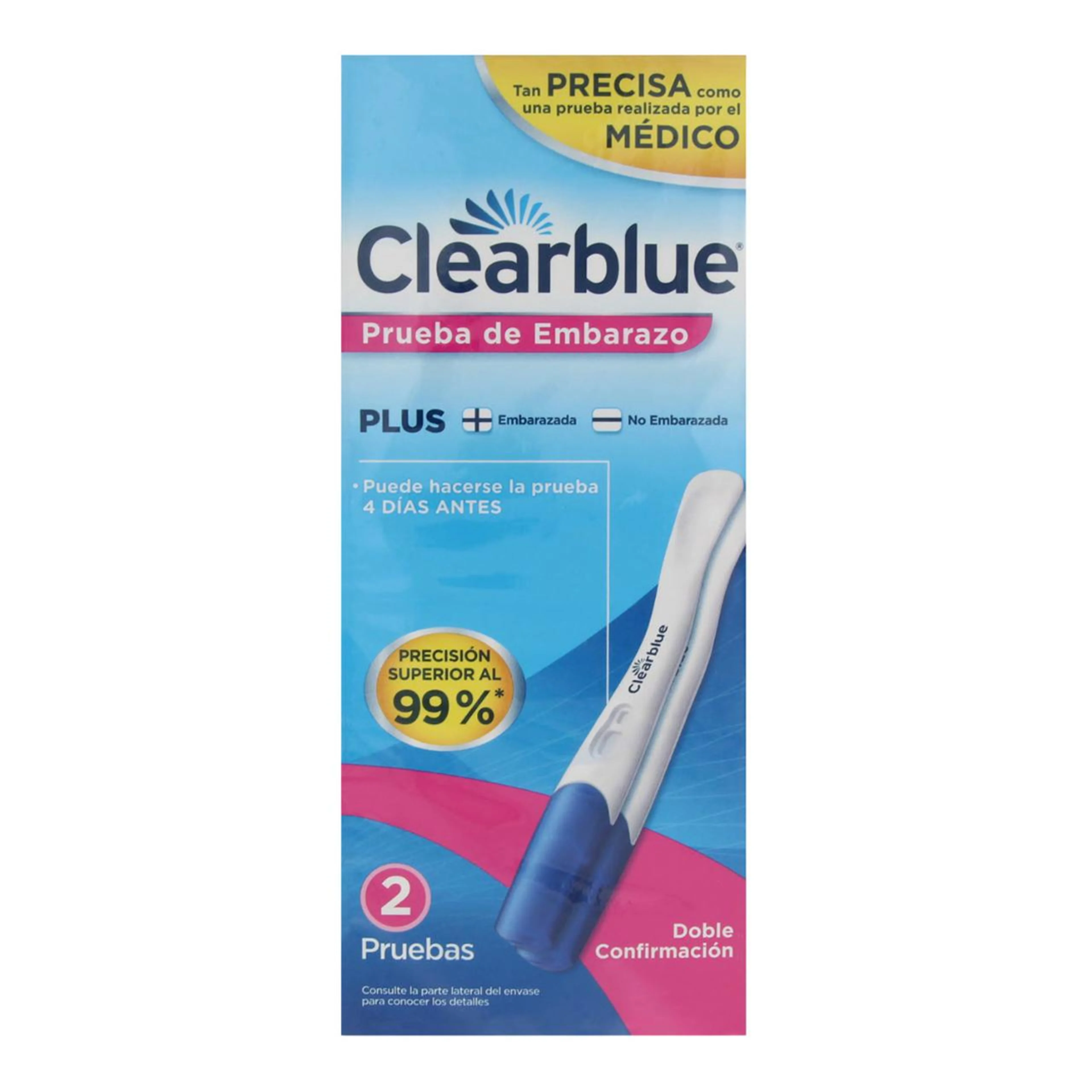 Clearblue Prueba De Embarazo Con 2 Pruebas