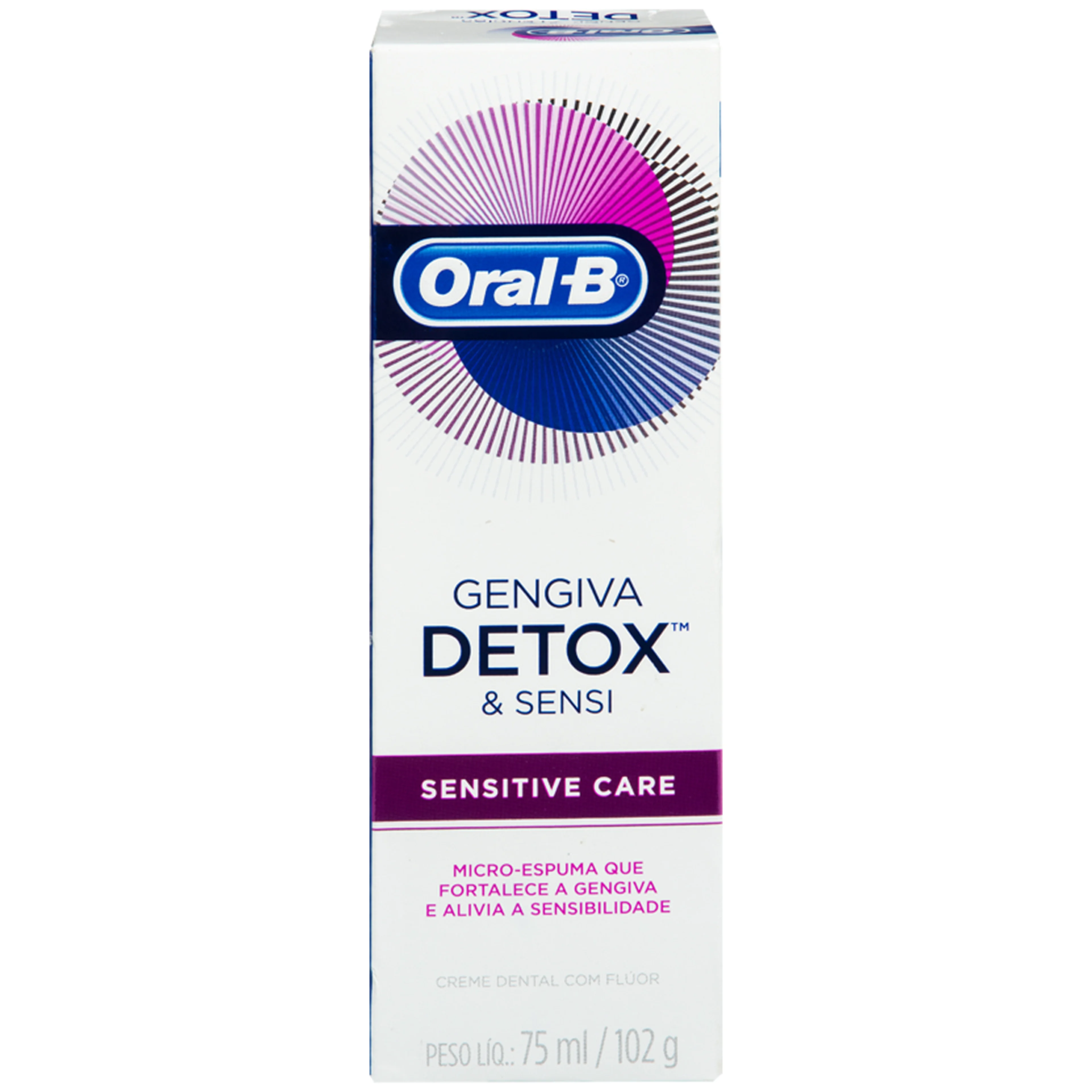 Pasta dental oral b detox sensitive care 75 ml