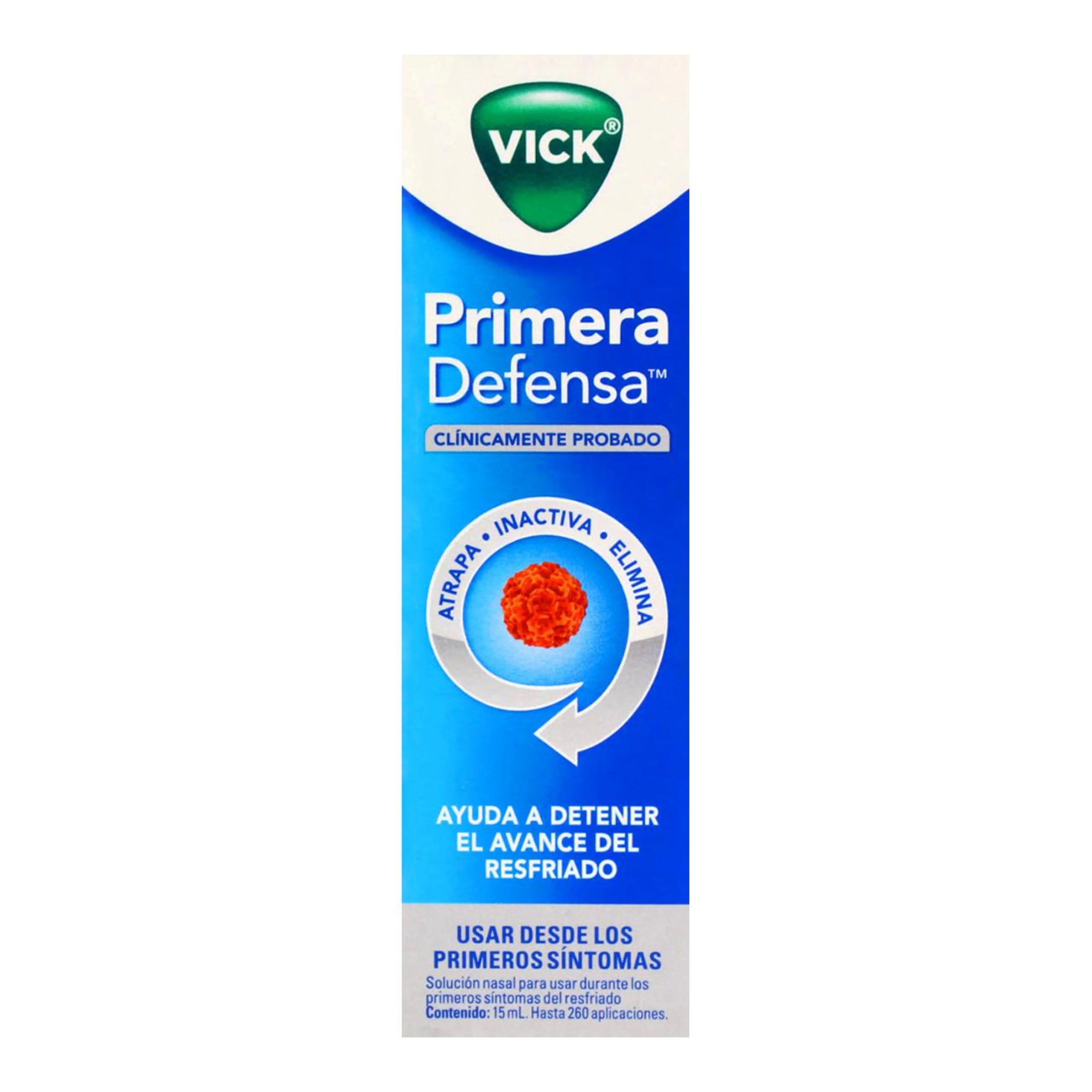 Vick Primera Defensa Solución Nasal 15 Ml