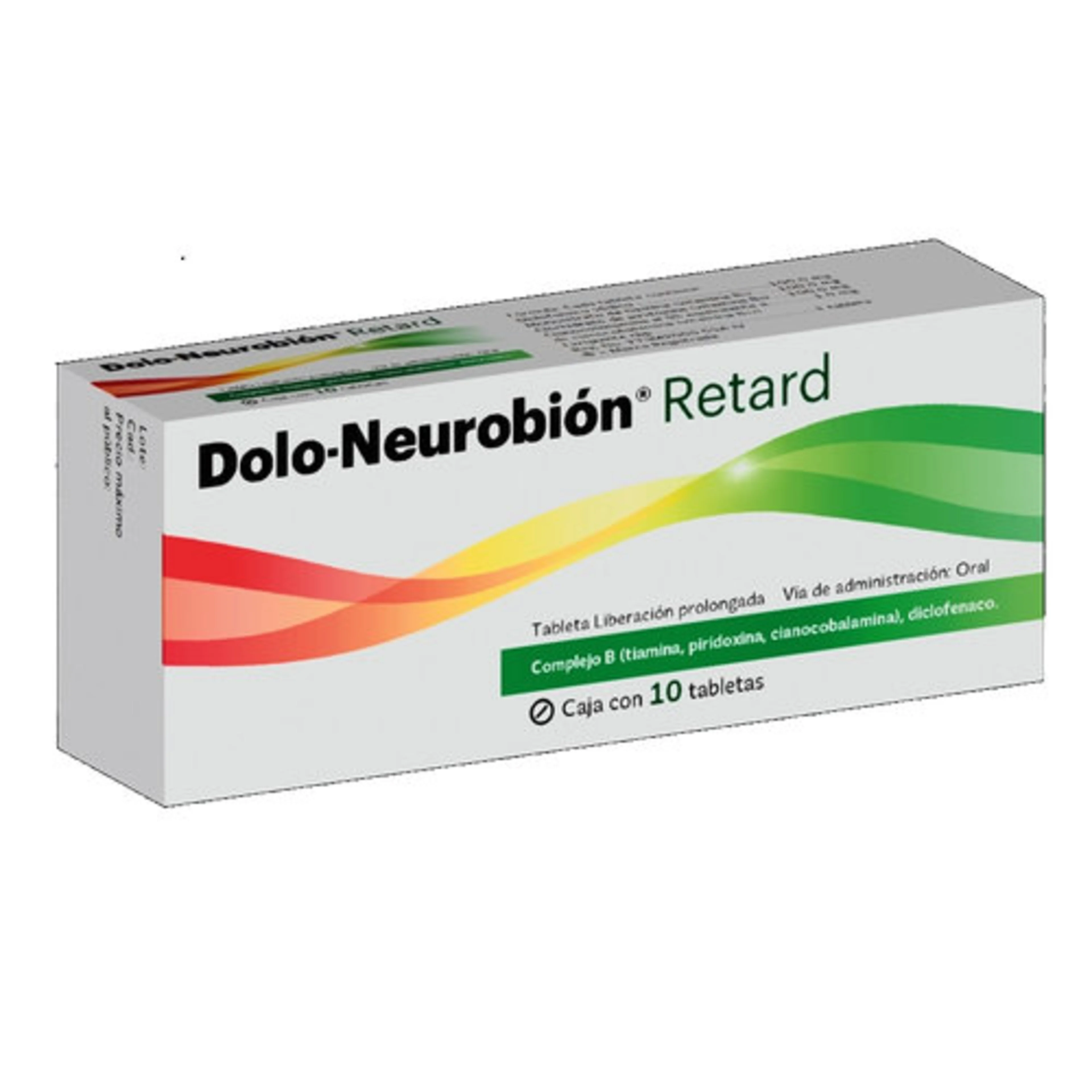 Dolo-Neurobión Retard Con 10 Tabletas