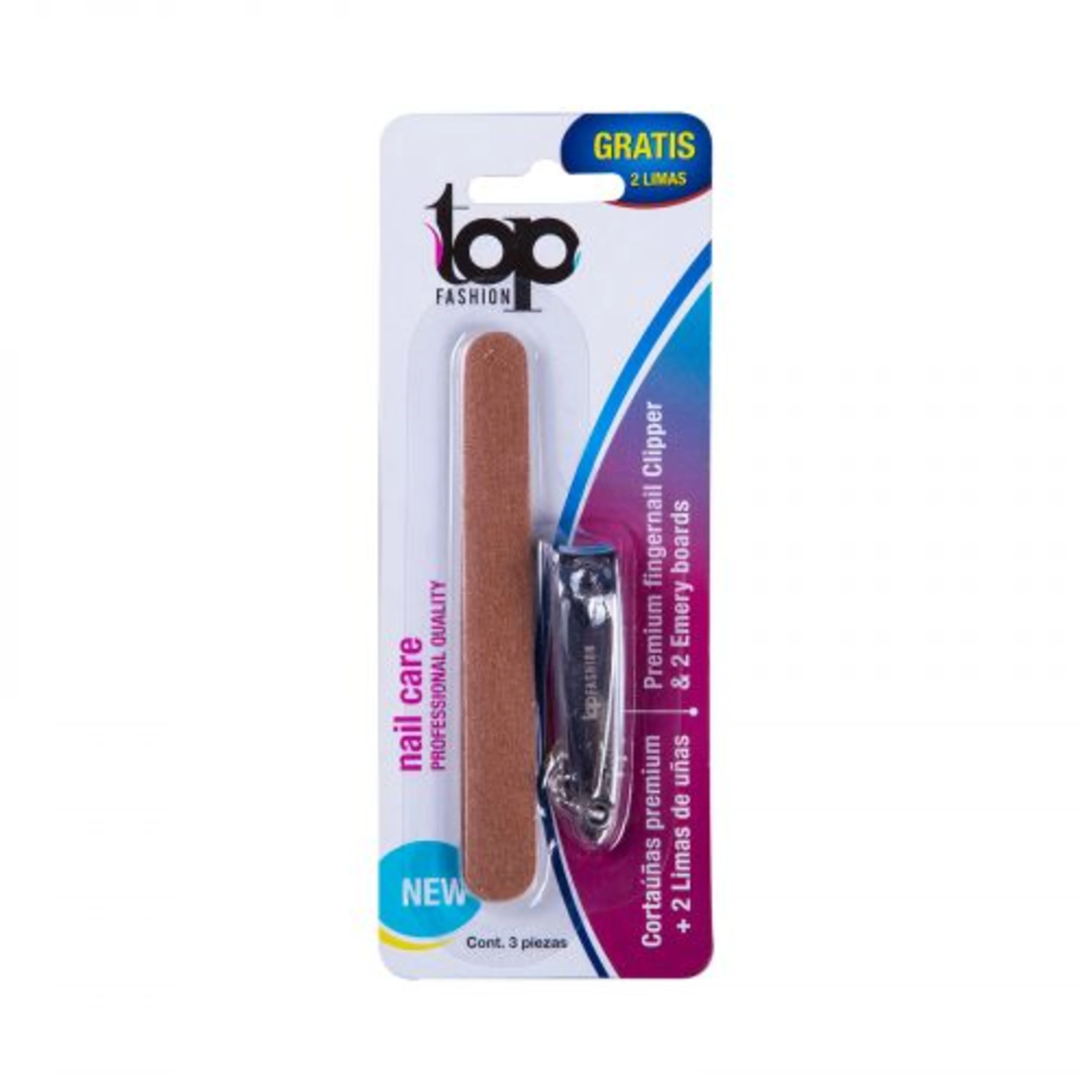Top Fashion Cortauñas + 2 Limas
