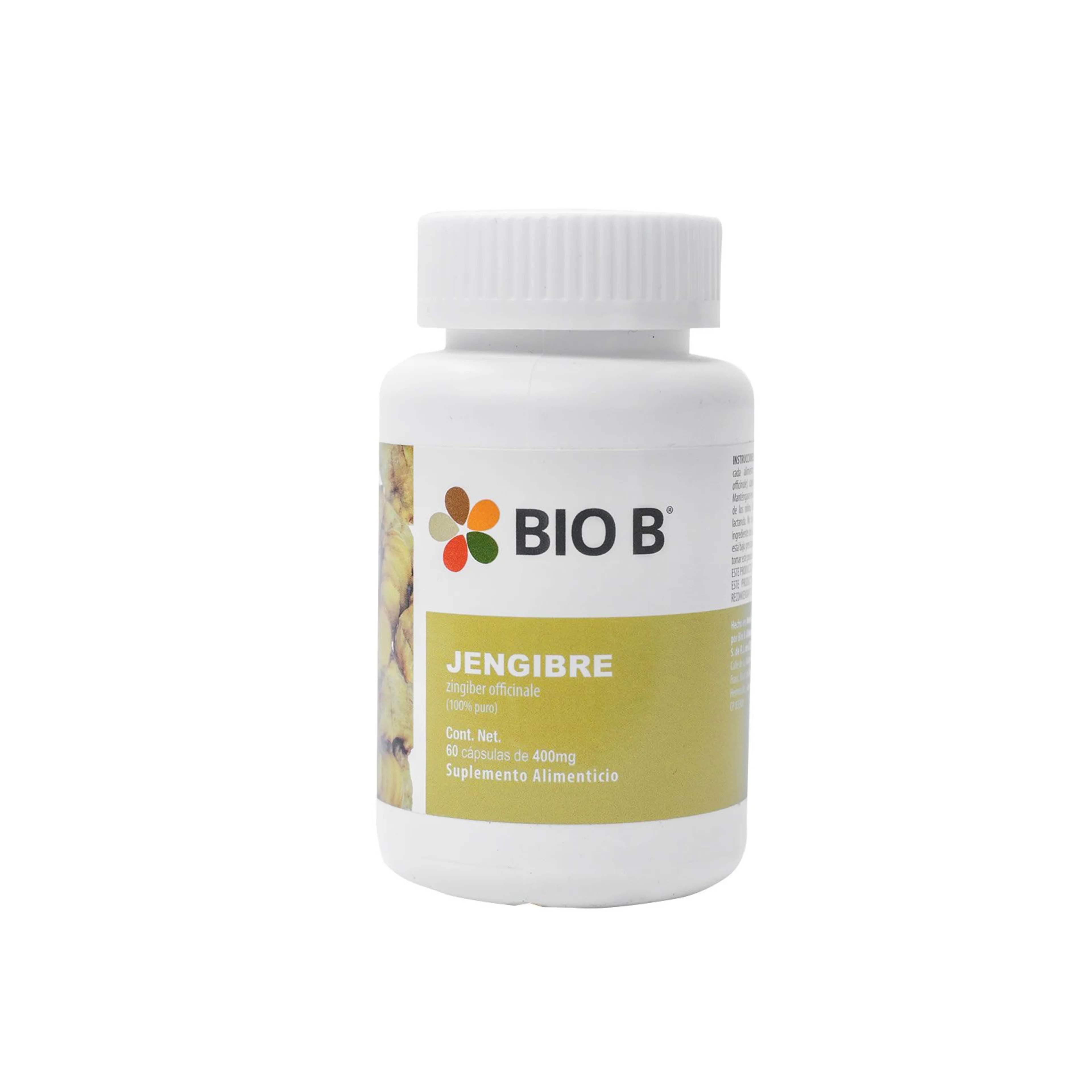 Bio b jengibre 60 cápsulas
