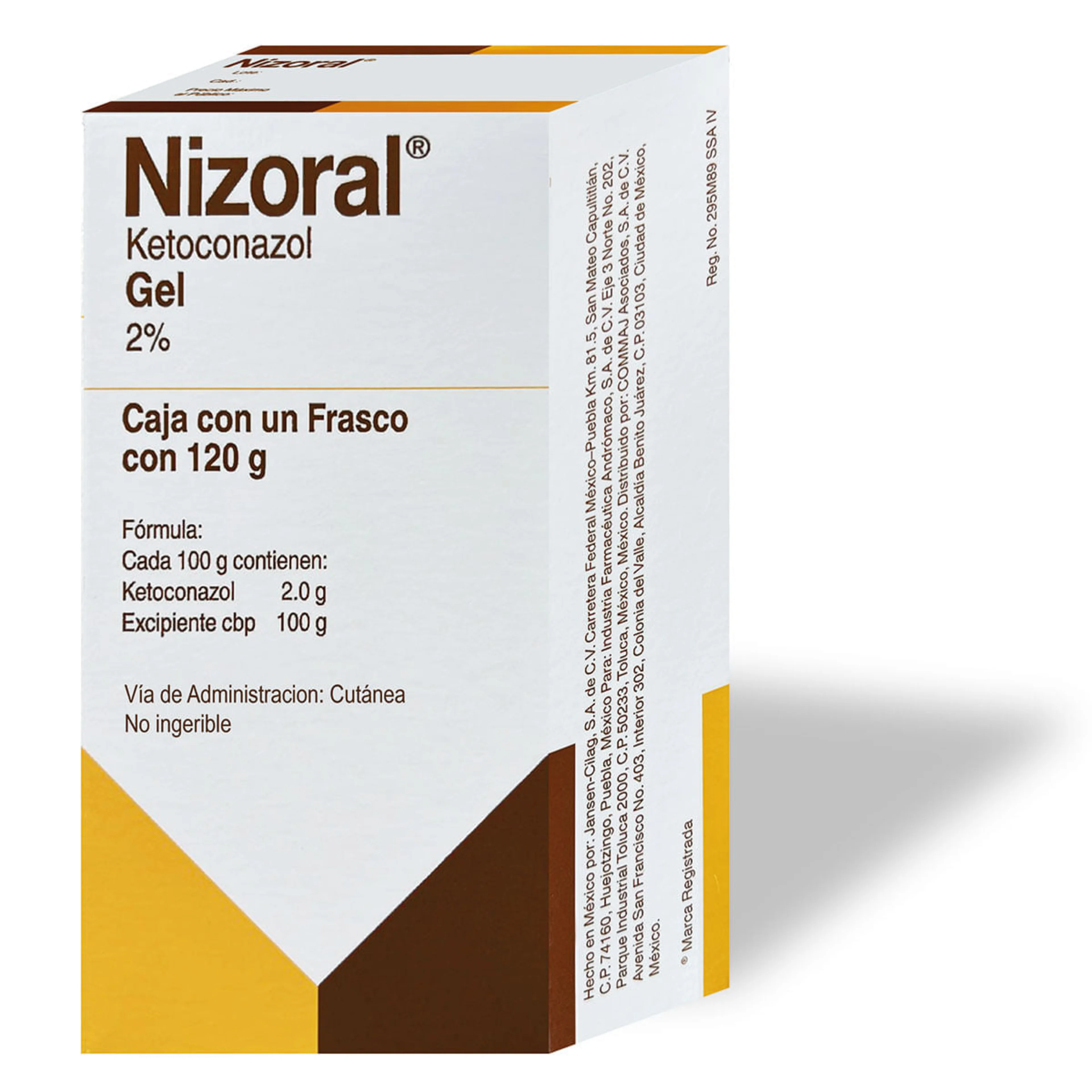 Nizoral 2 % Gel Con 120 G