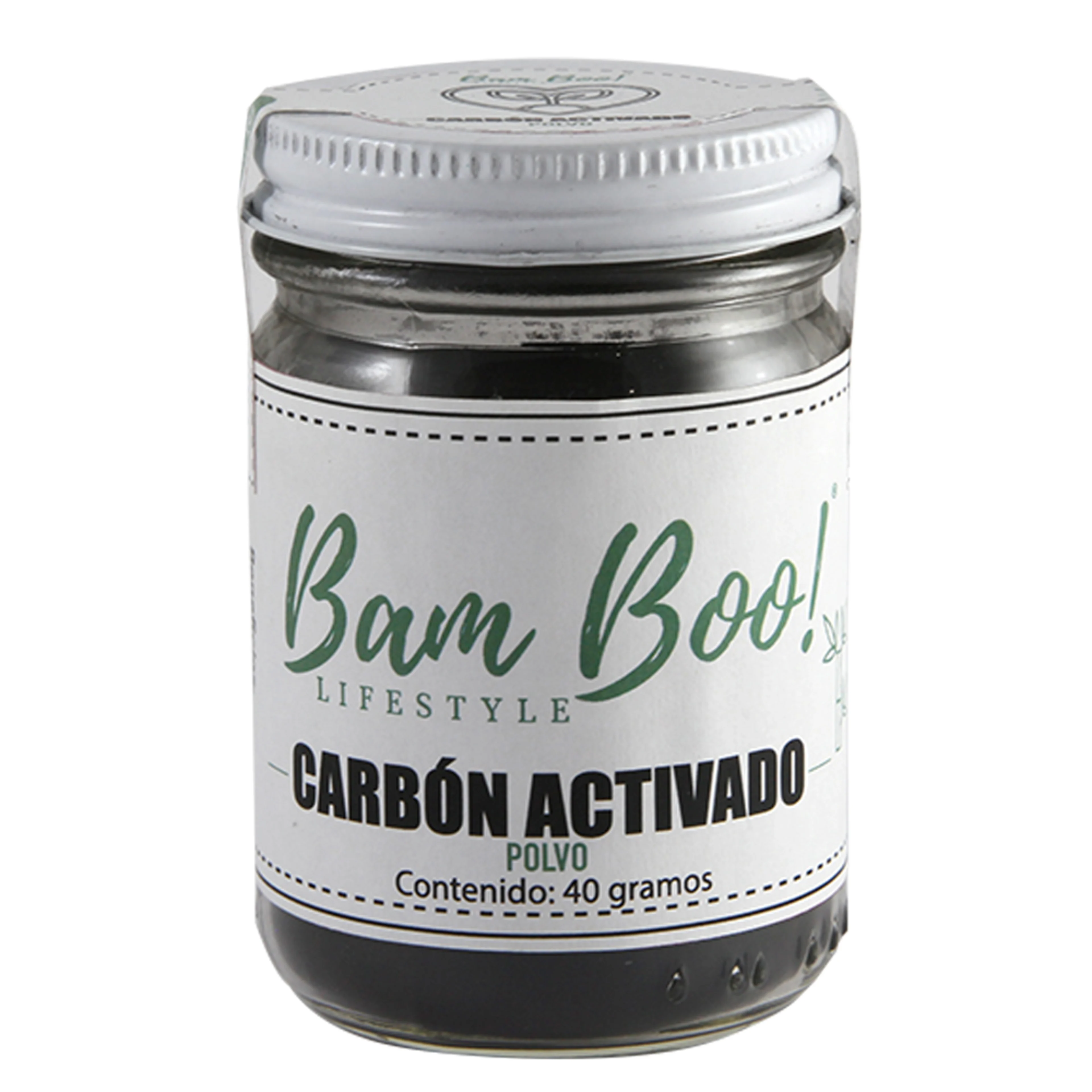 Bam Boo! Lifestyle Carbón Activado En Polvo Con 40 G