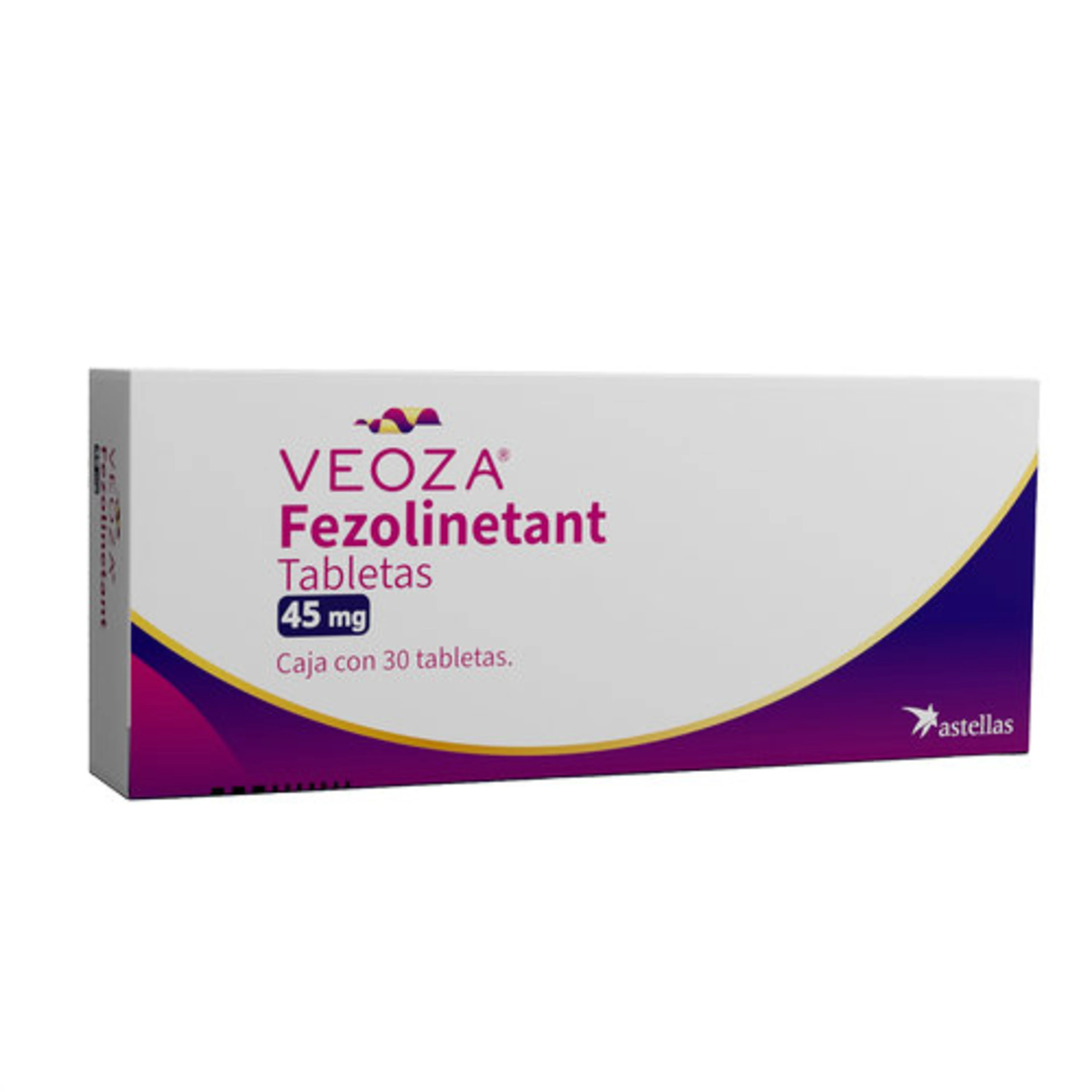Veoza 45 Mg Con 30 Tabletas