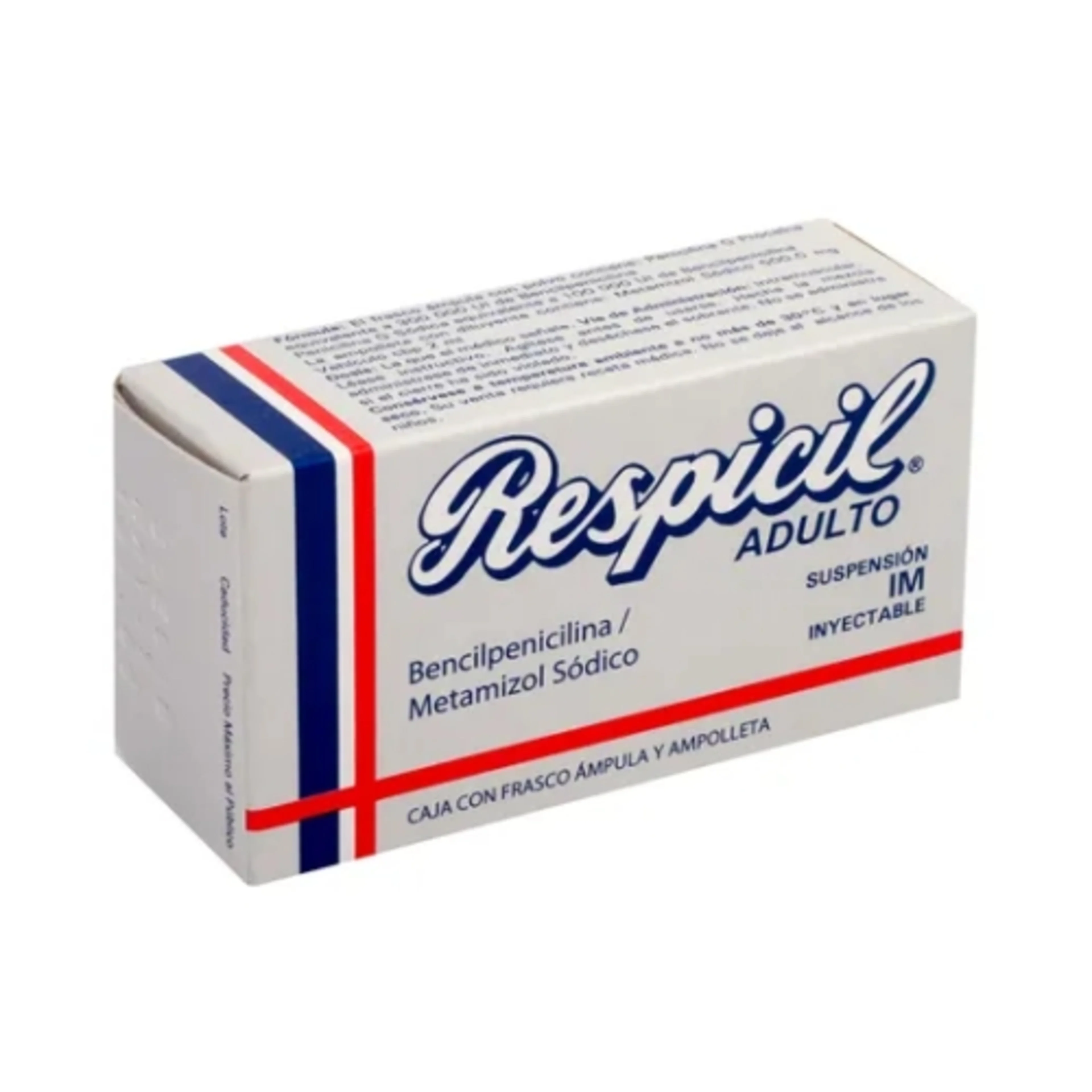 Respicil Ácido Ascórbico Metamizol Sódico Penicilina G Estreptomicina 100000 Ui / 500 Mg Con 1 Frasco Ámpula