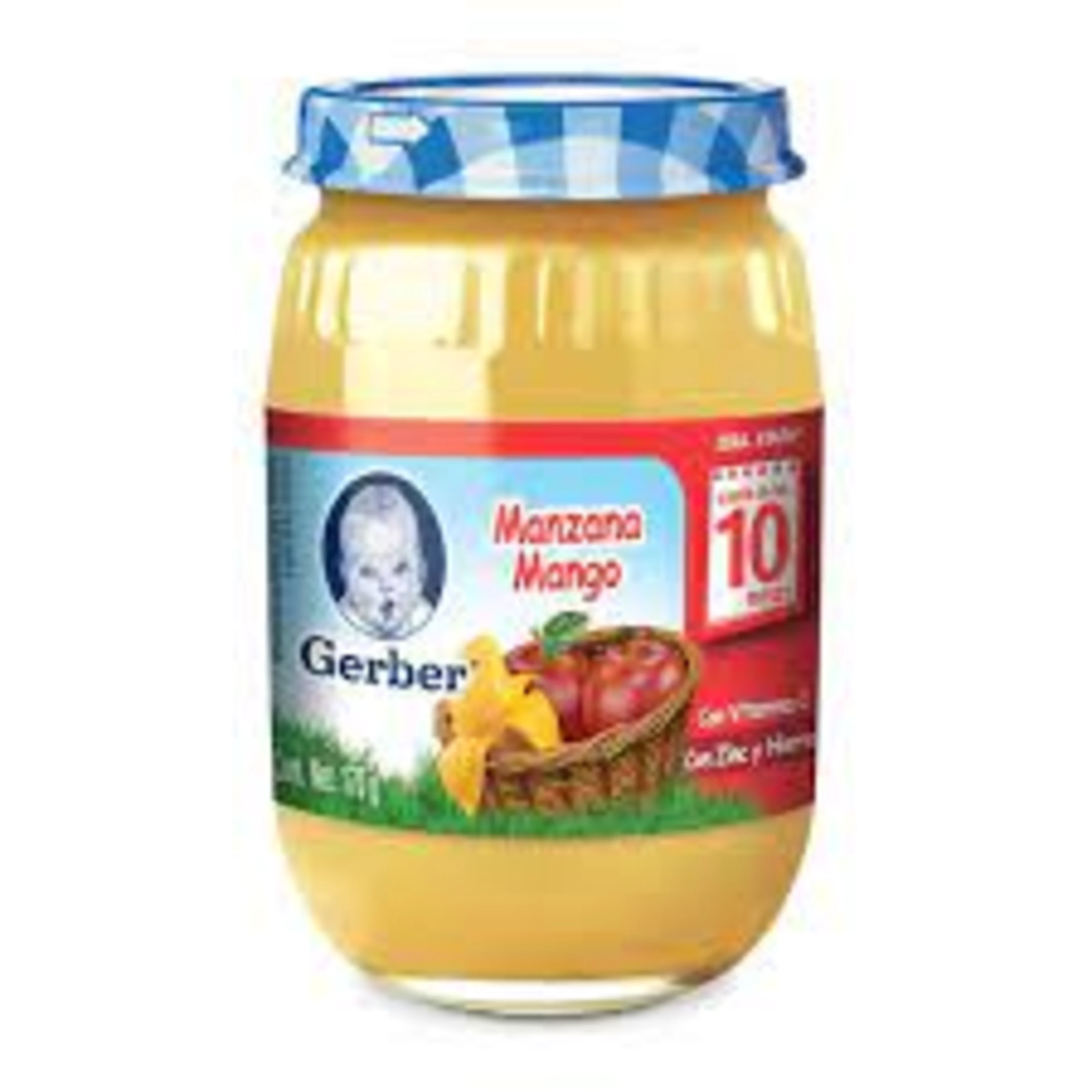 Papilla gerber de manzana-mango a partir de los 10 meses 170 gr.