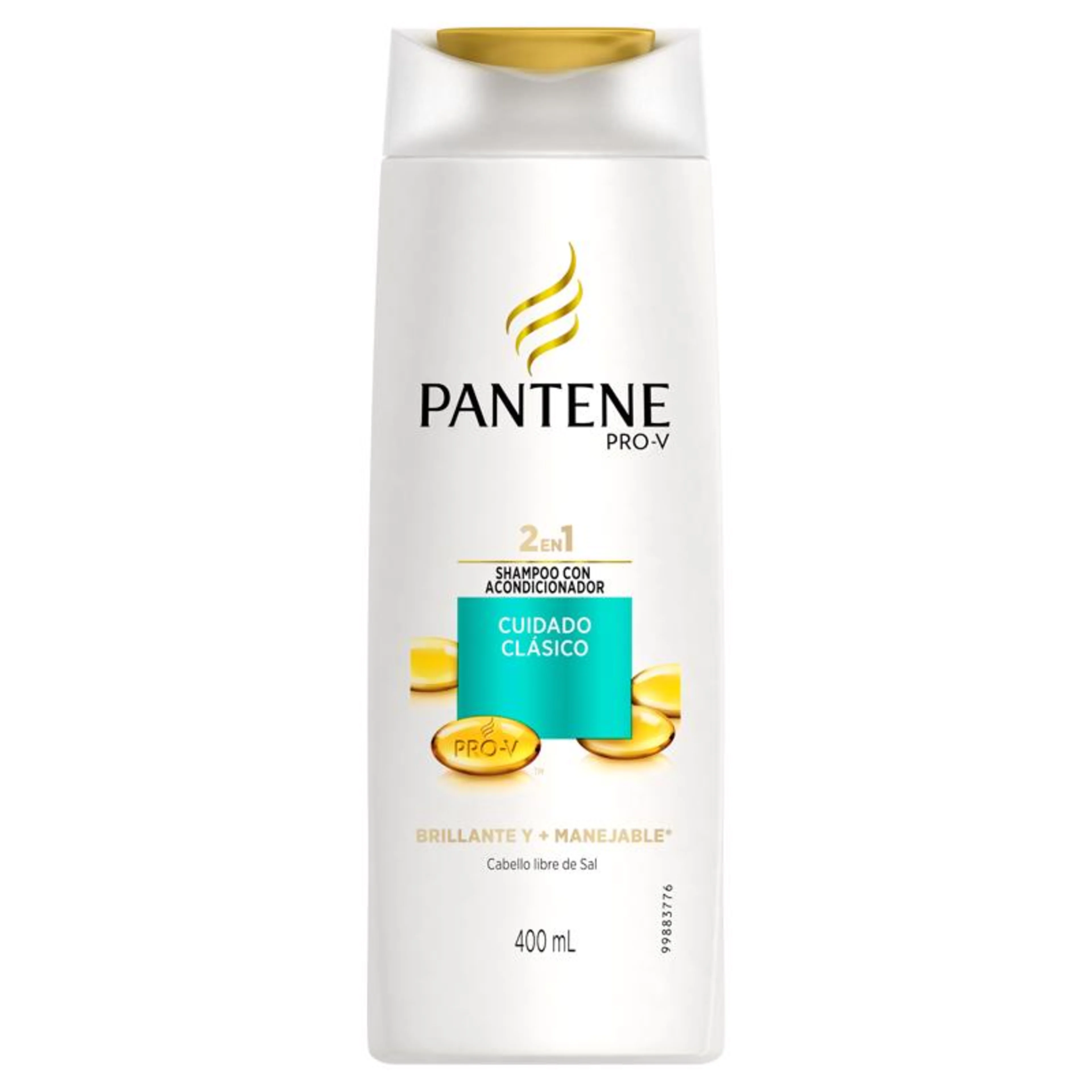 Pantene Pro-V Shampoo Con Acondicionador Cuidado Clásico 400 Ml
