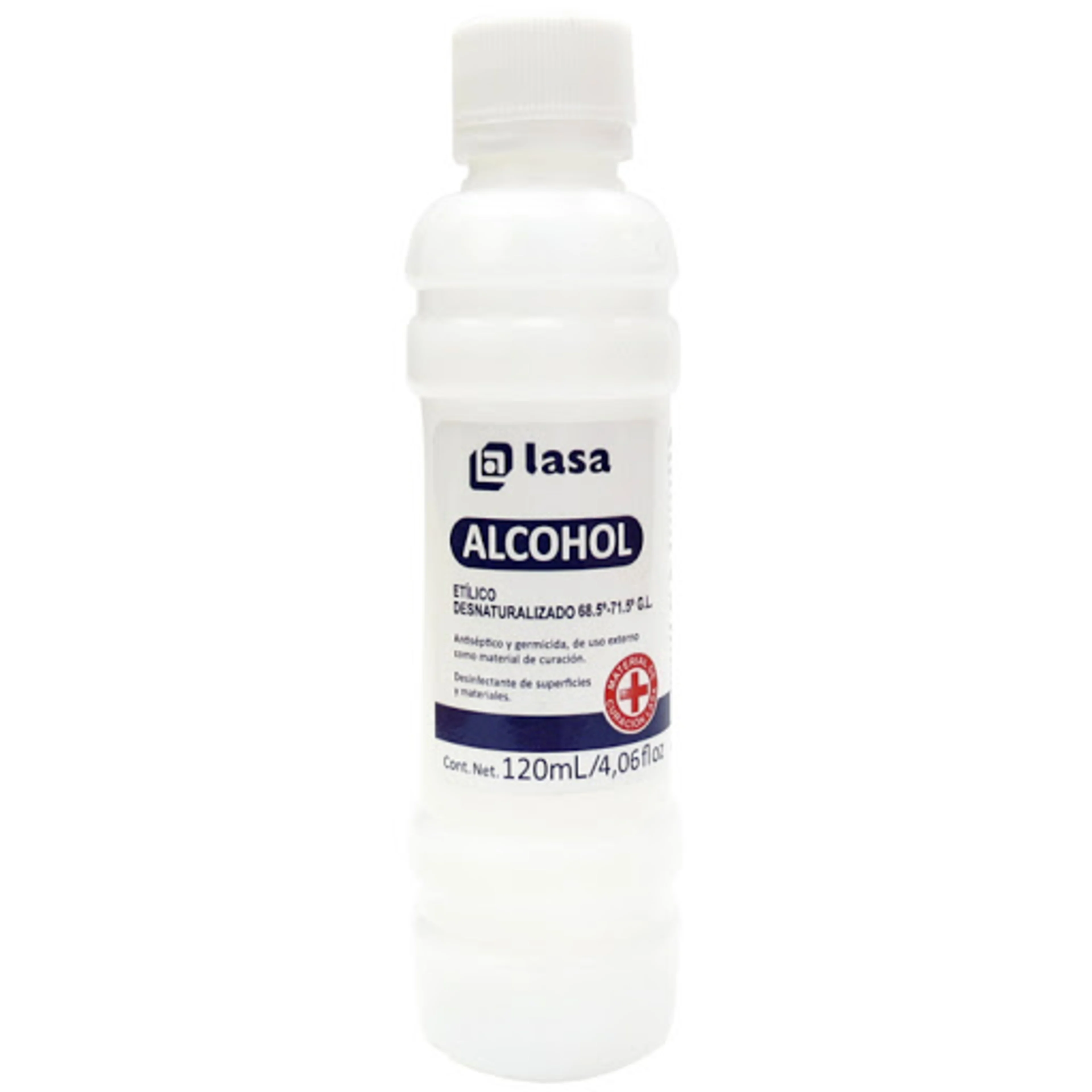 Lasa Alcohol Etílico Desnaturalizado Con 120 Ml