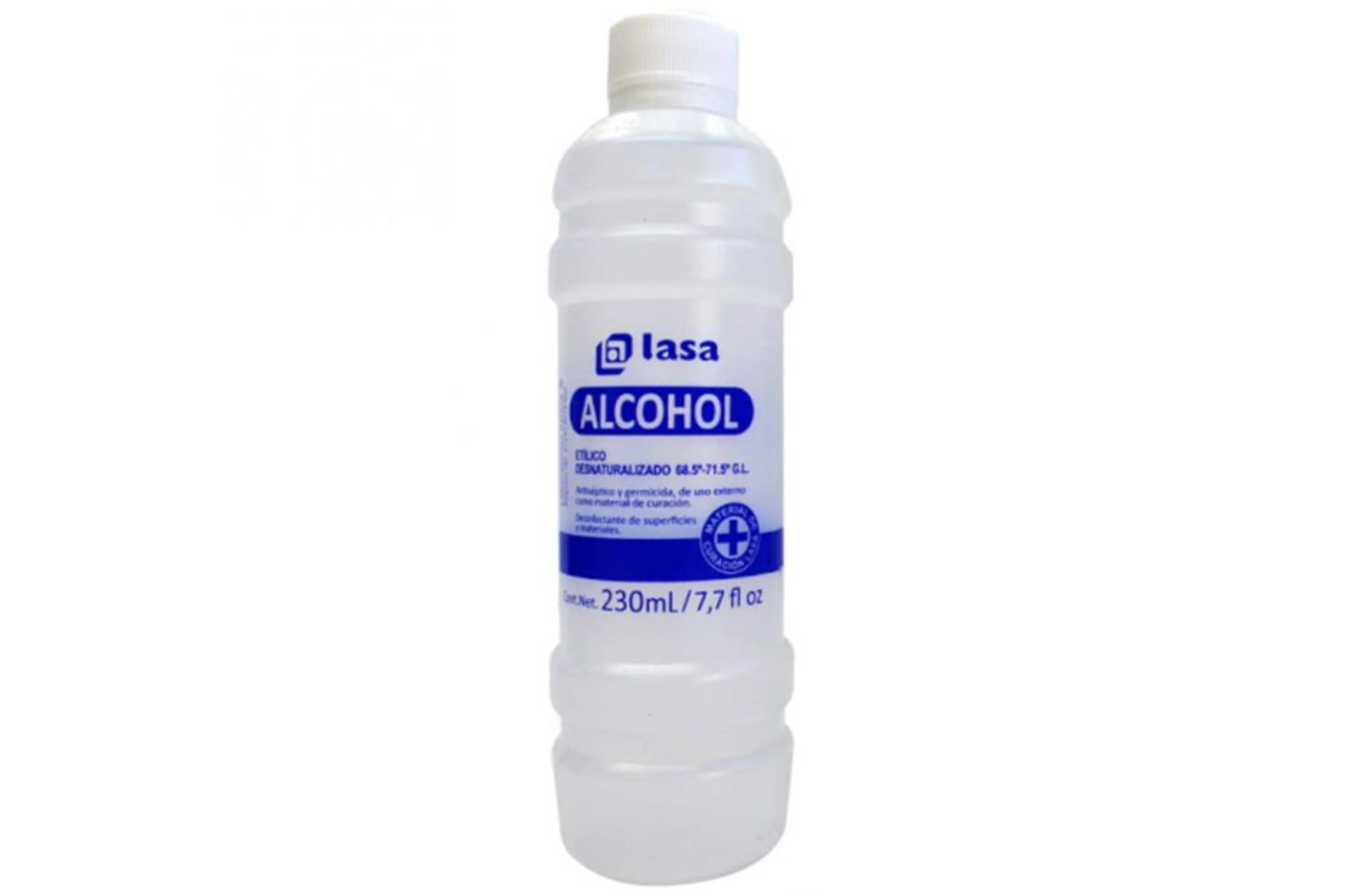 Lasa Alcohol Etílico Desnaturalizado Con 230 Ml