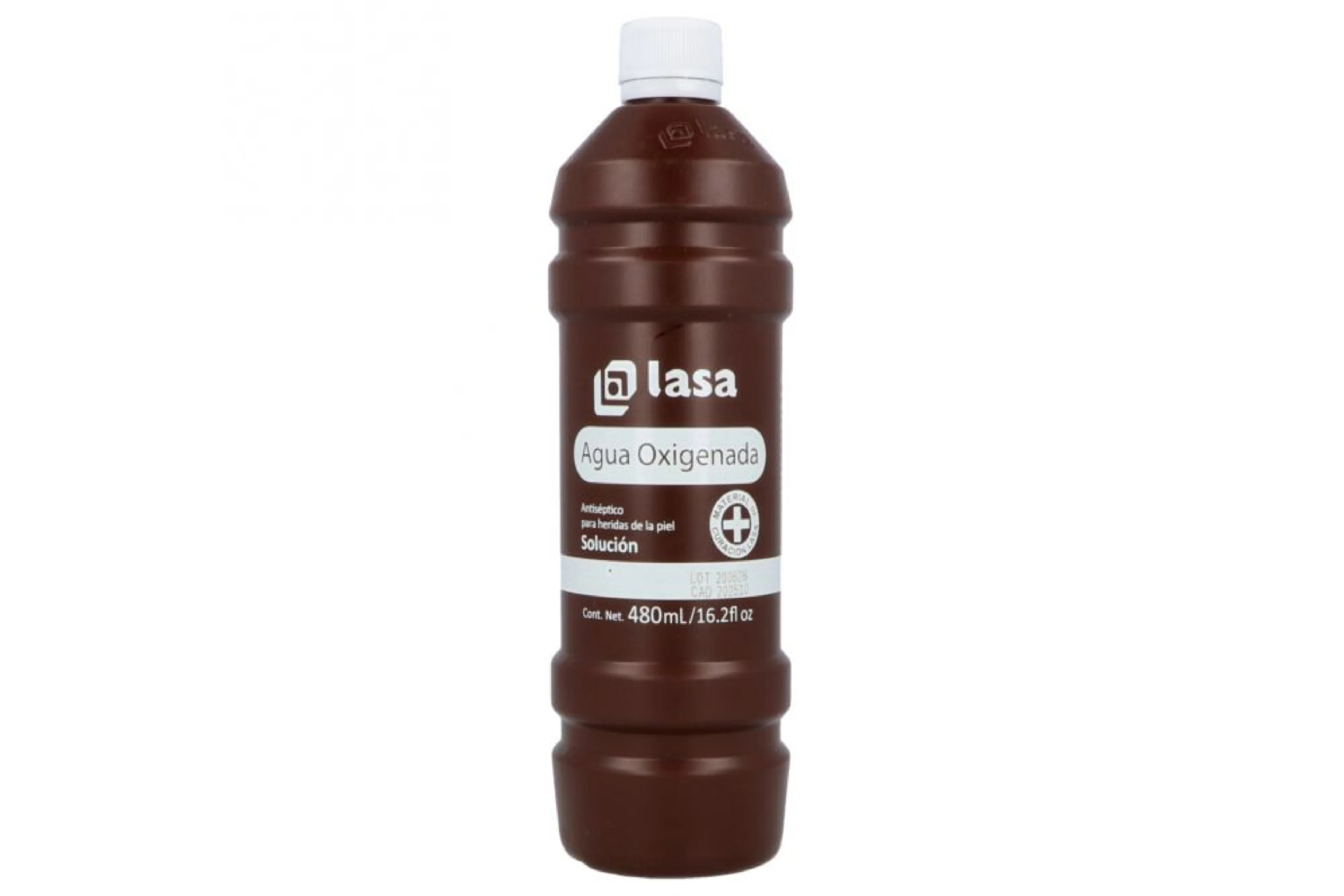 Lasa Agua Oxigenada Con 480 Ml