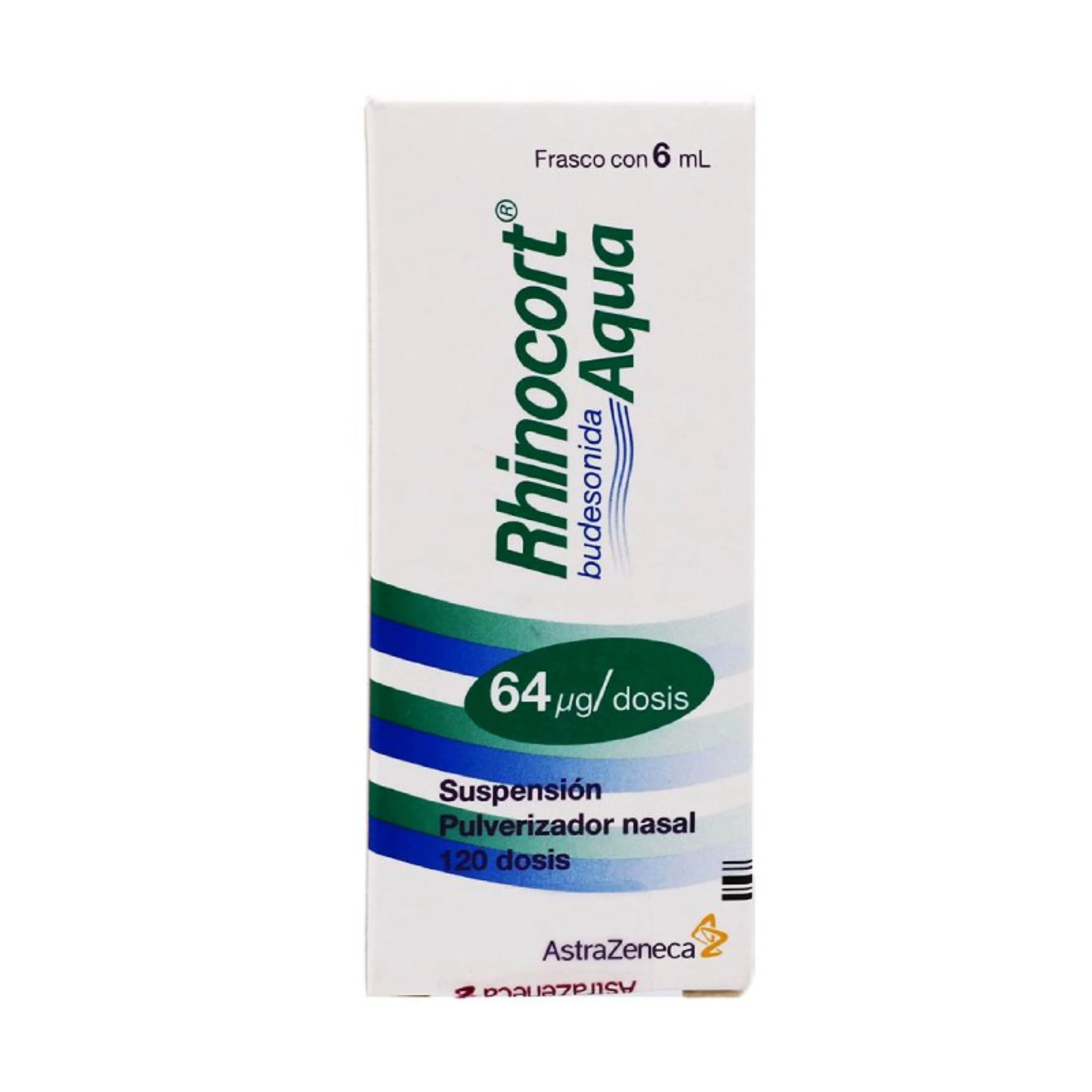 Rhinocort Aqua 64 Mcg Con 6 Ml De Suspensión