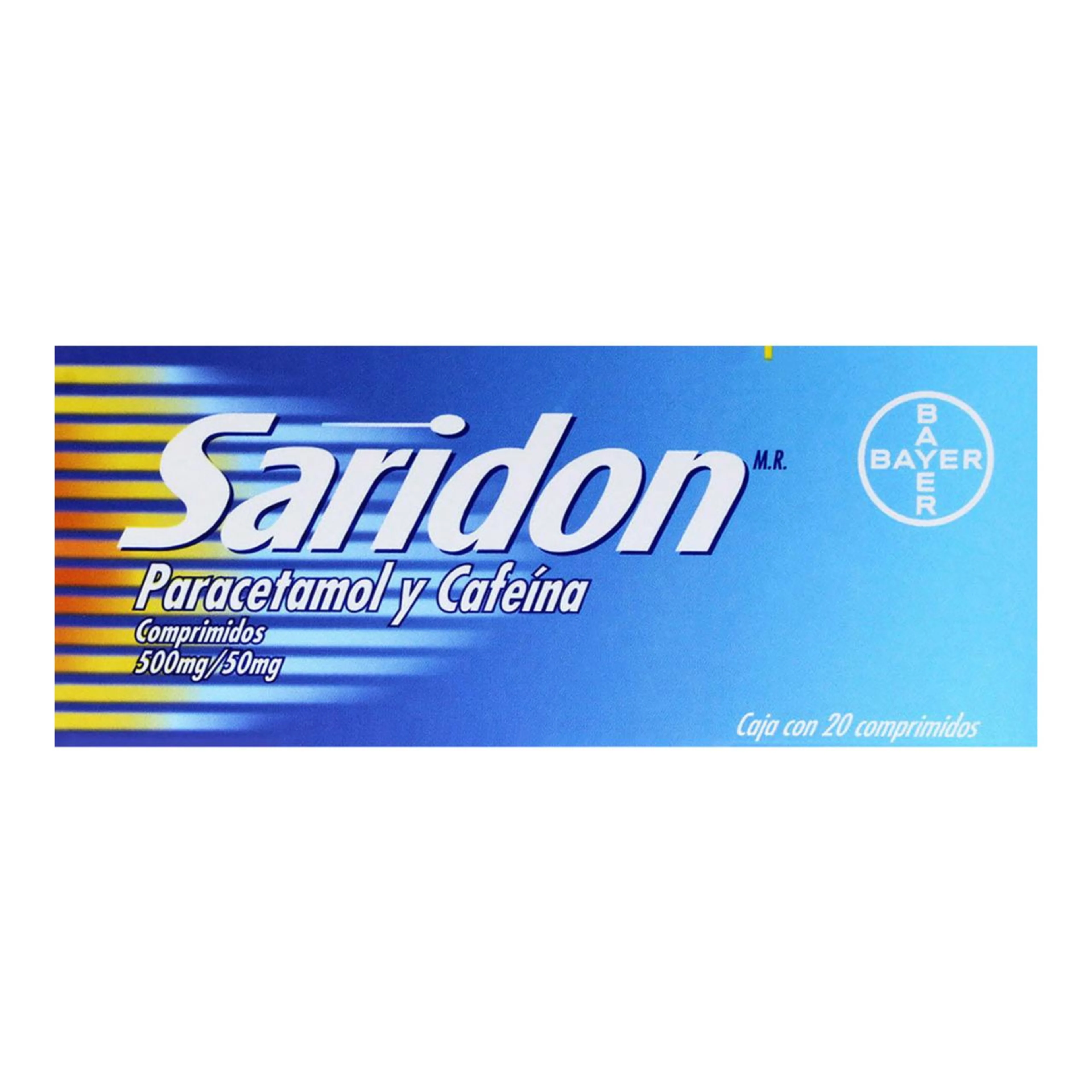 Saridon 500/50 Mg Con 20 Comprimidos