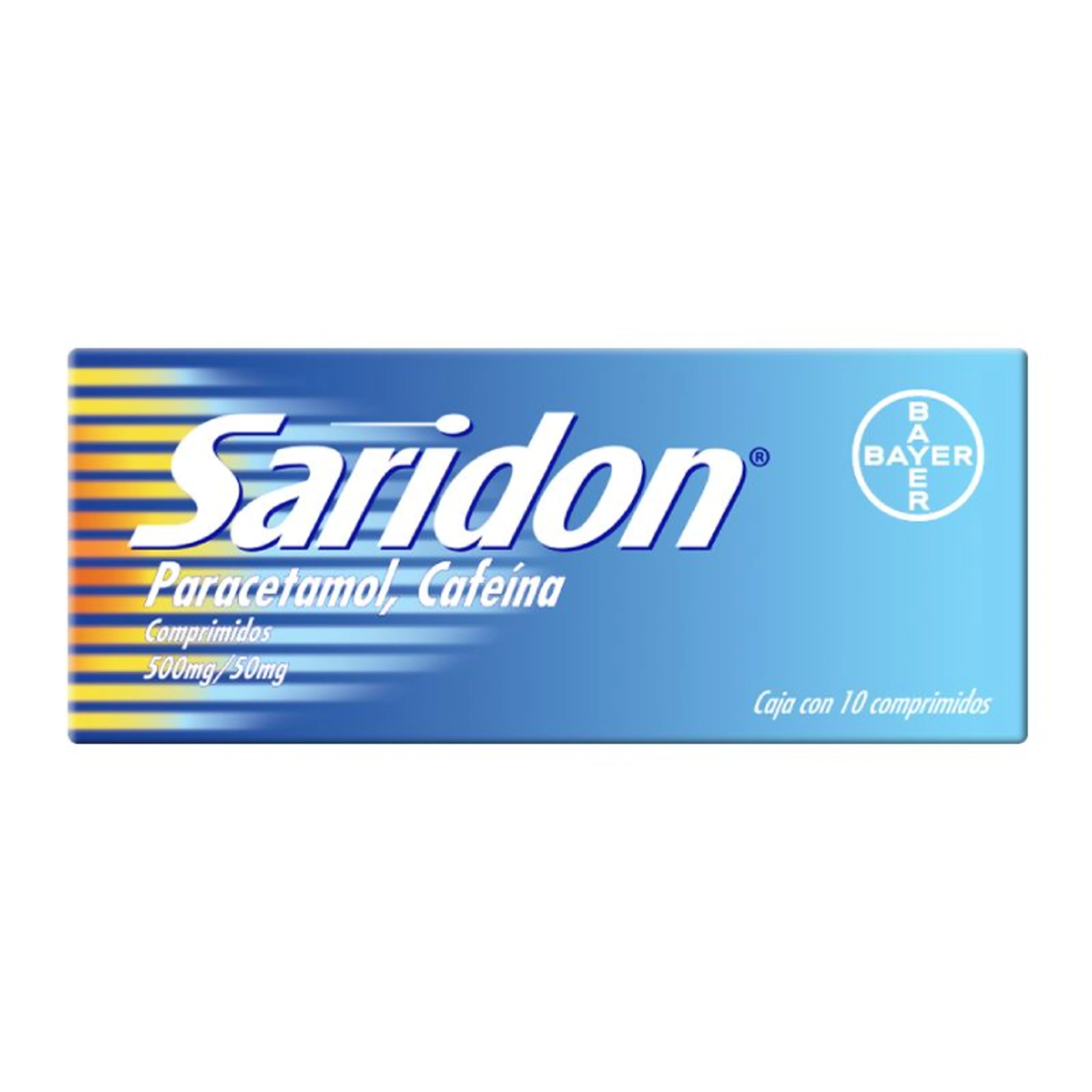 Saridon 500/50 Mg Con 10 Comprimidos