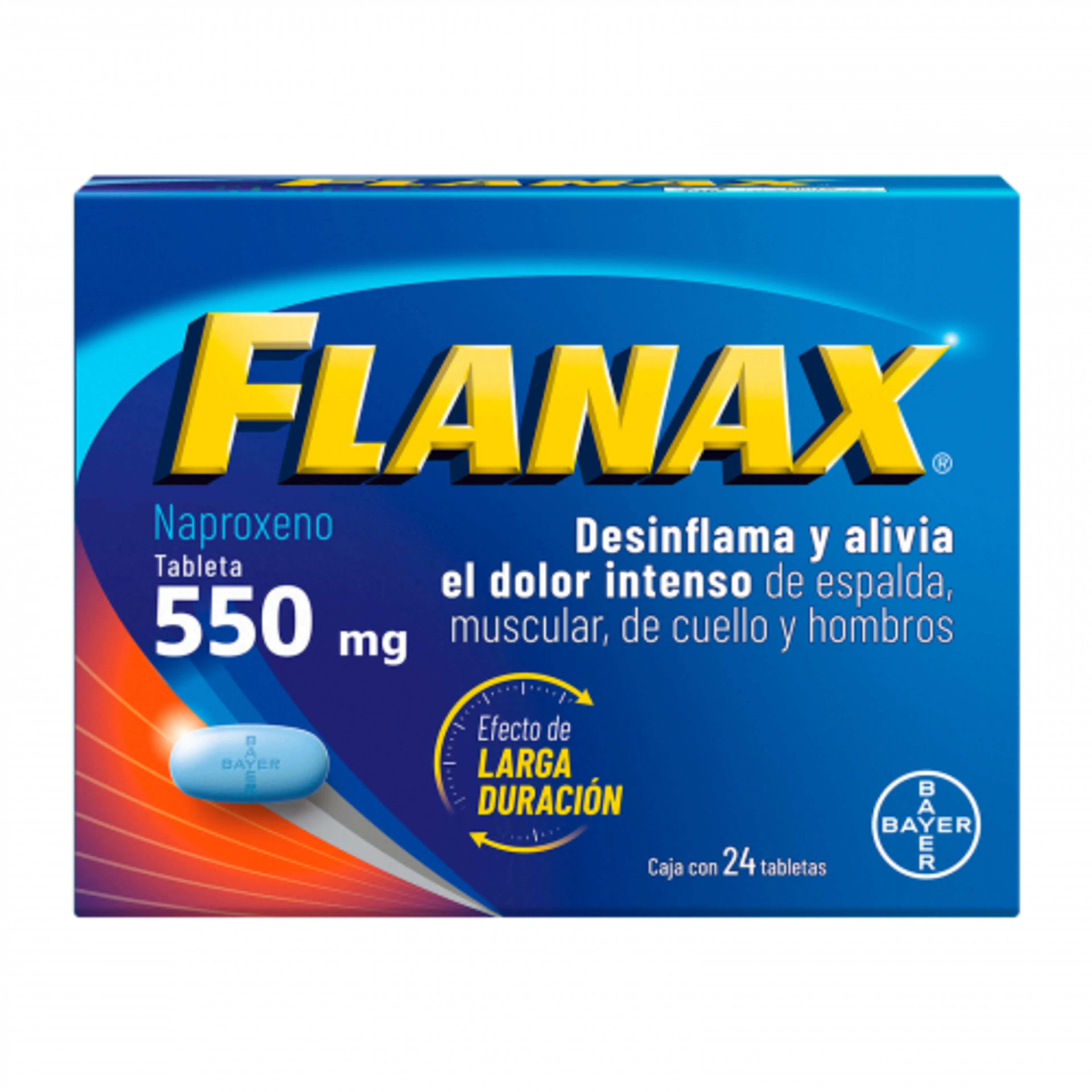 Flanax 550 Mg Con 24 Tabletas