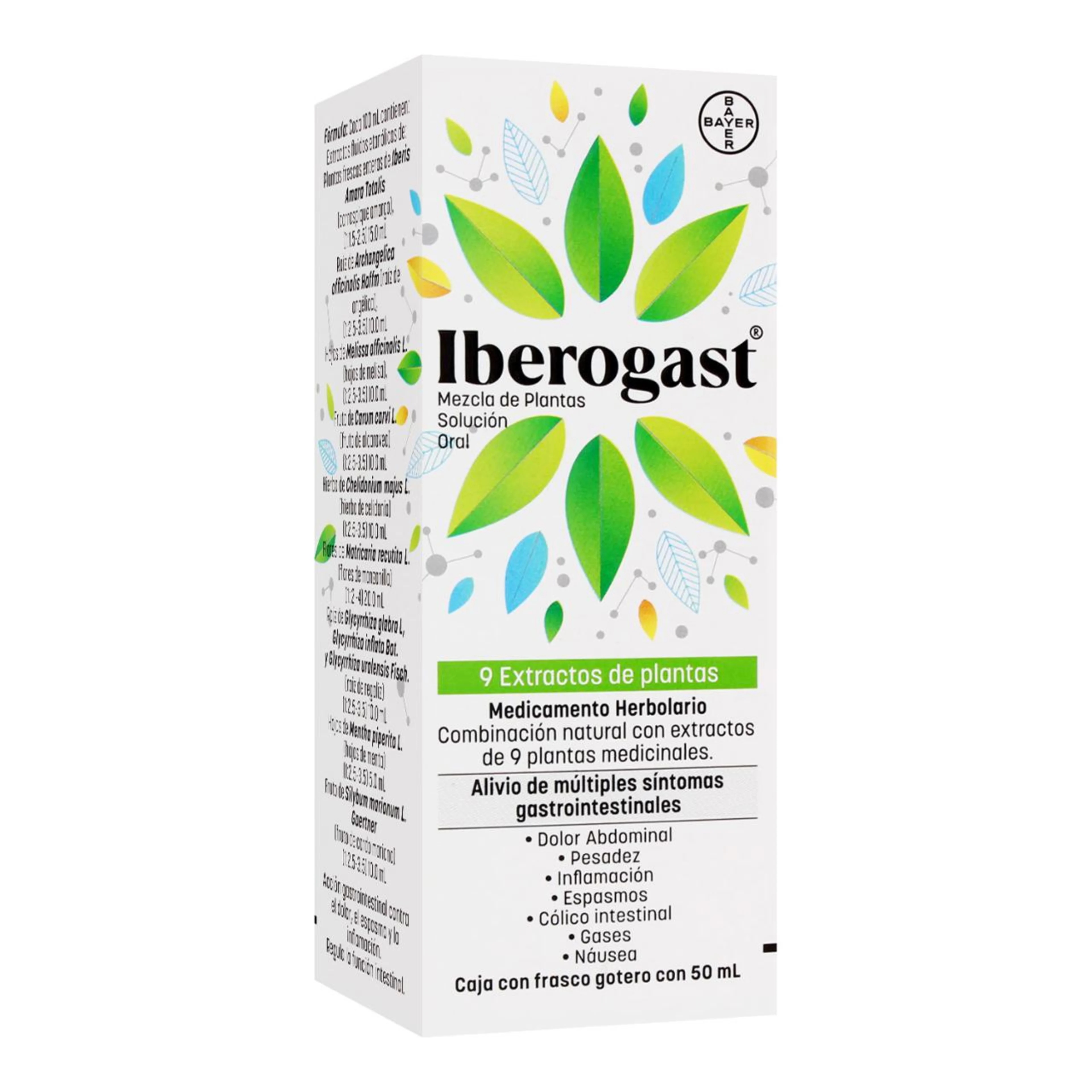 Iberogast Mezcla De Plantas Con 50 Ml De Solución Oral