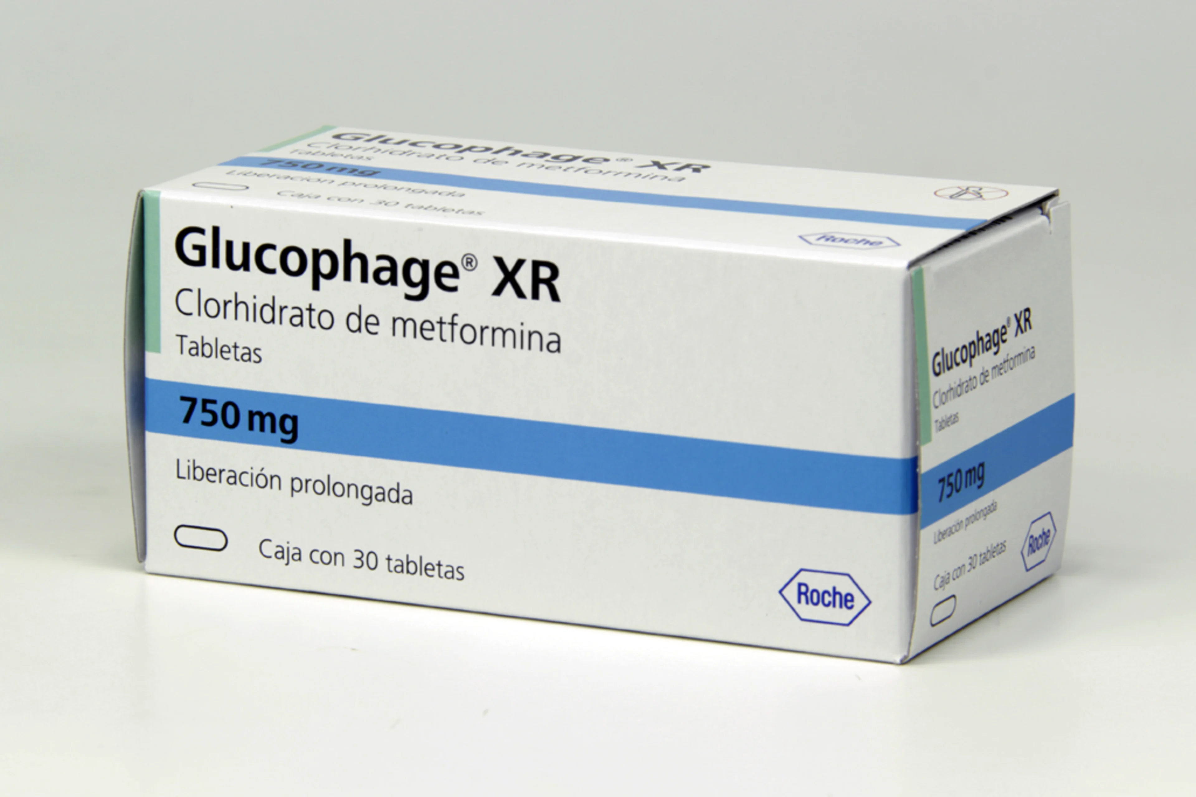 Glucophage Xr 750 Mg Con 30 Tabletas