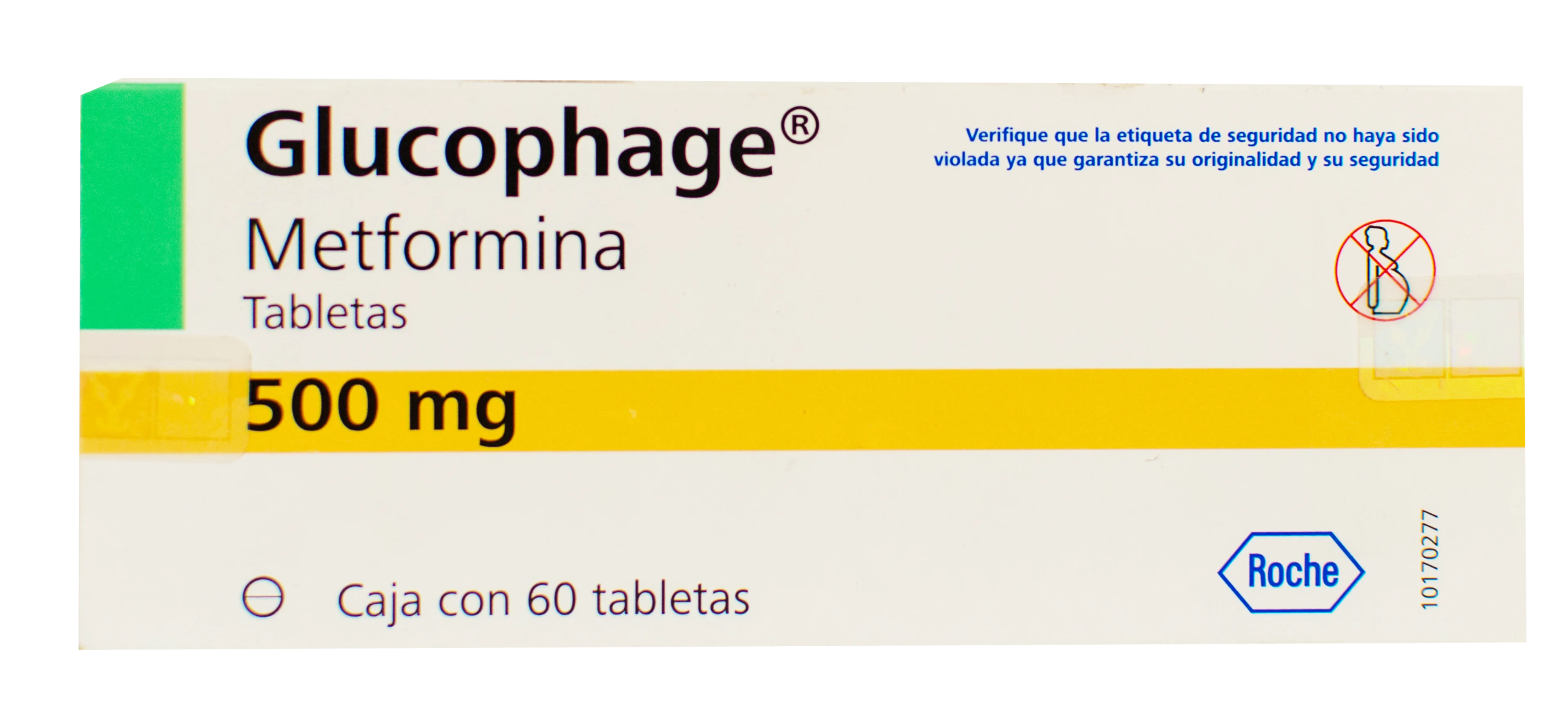 Glucophage 500 Mg Con 60 Tabletas