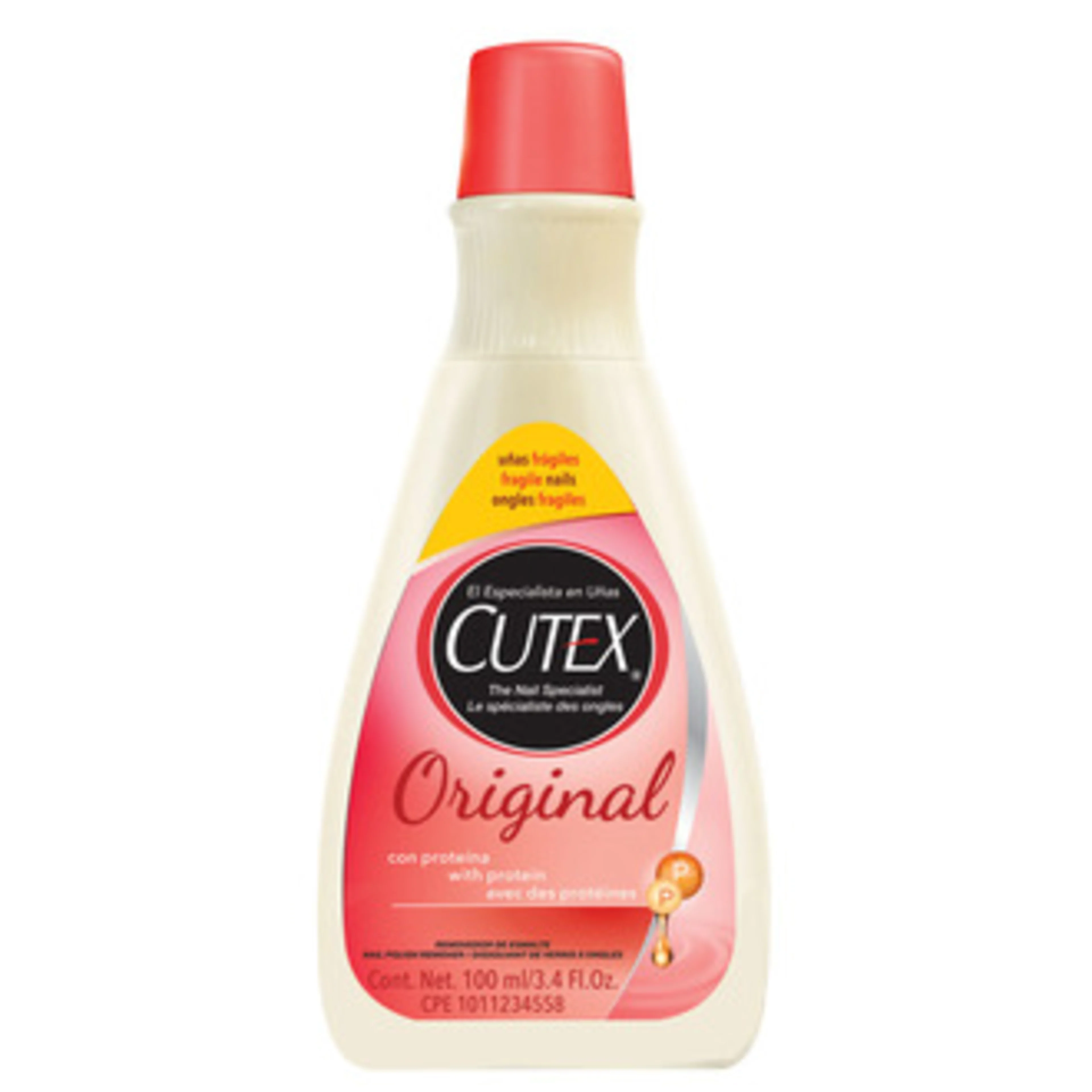 Quita Esmalte Cutex Original 100 Ml