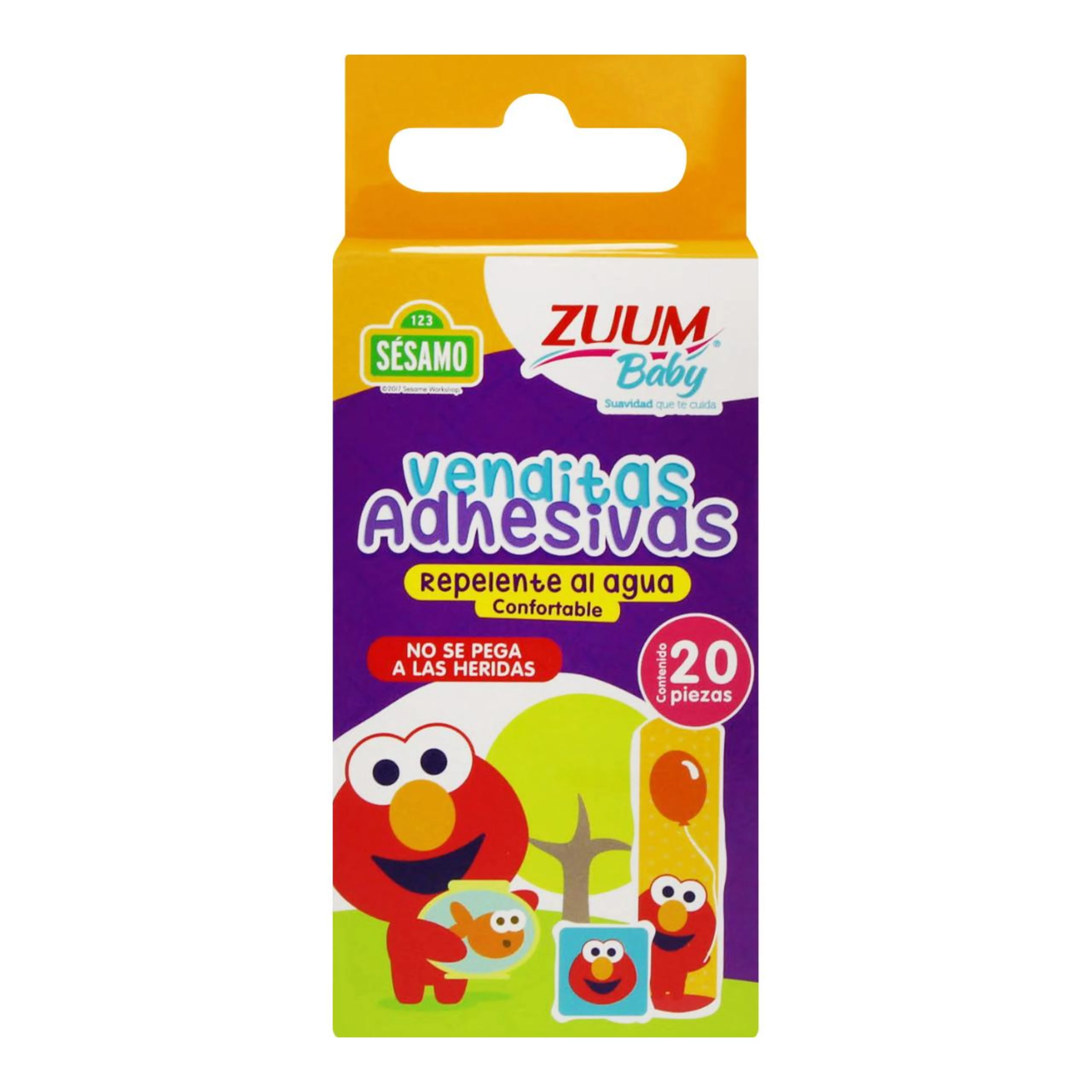 Vendita adhesiva zuum plaza sésamo 20pzas