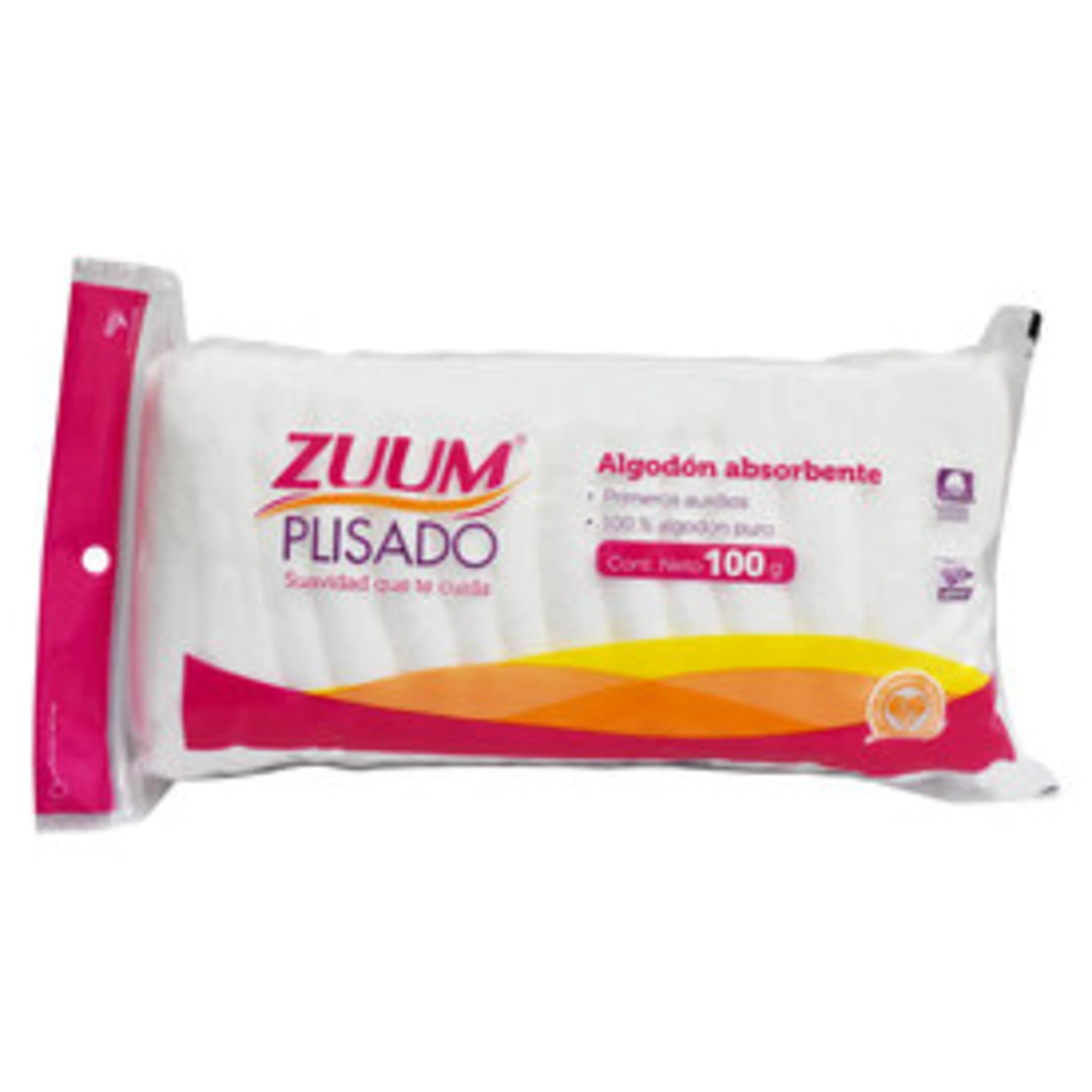 Zuum Algodón Plisado Bolsa Con 100 G