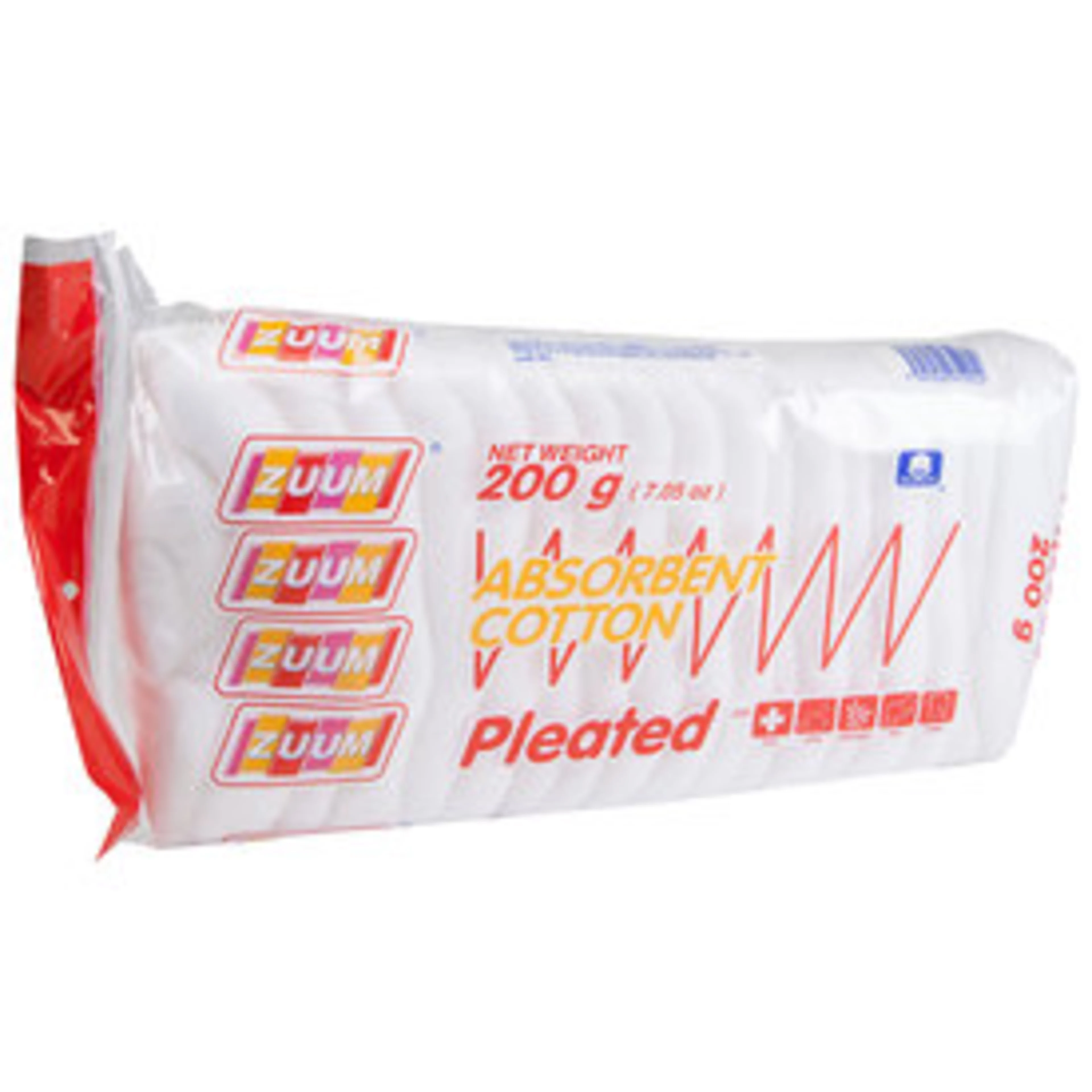 Zuum Algodón Plisado 200 G Bolsa