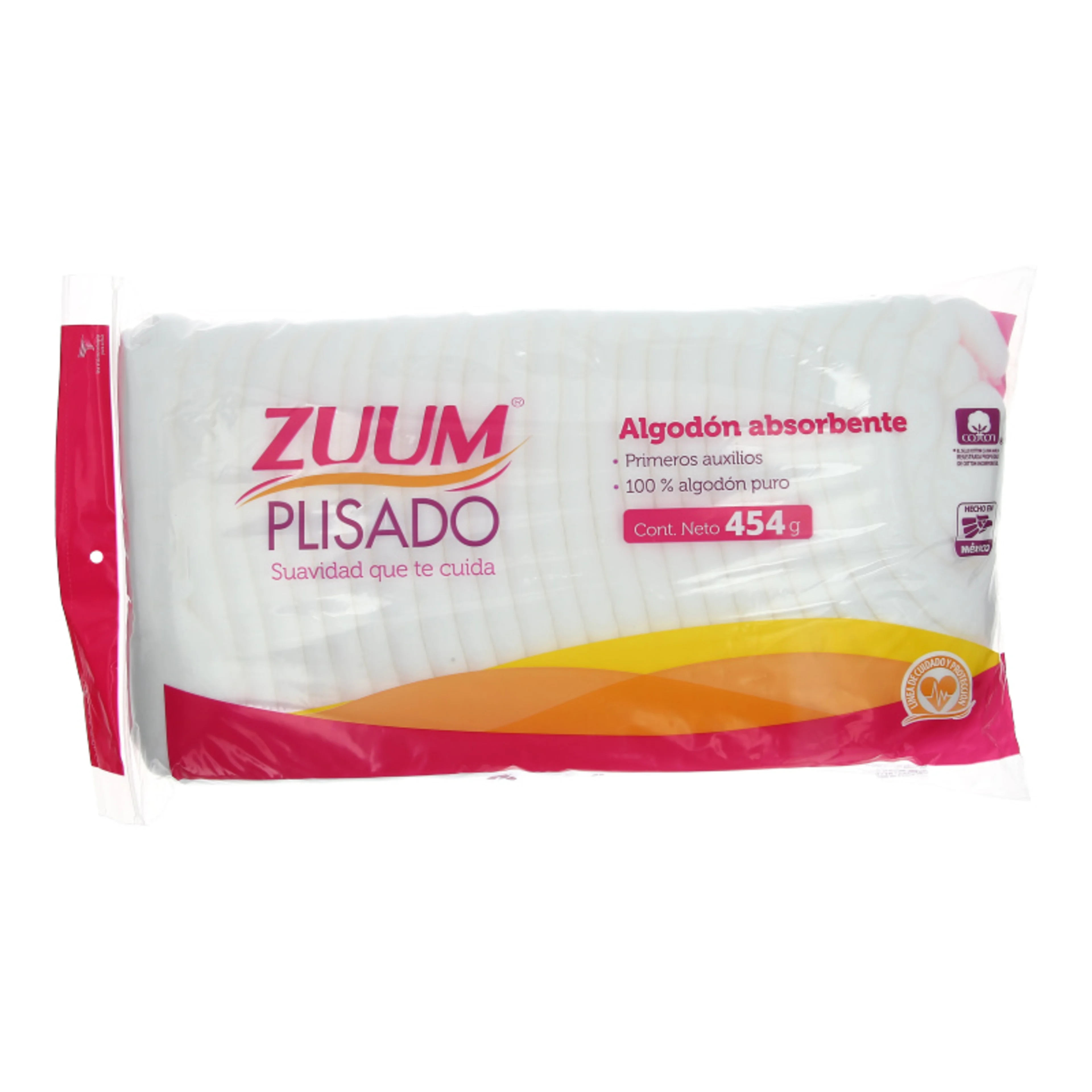 Zuum algodón plisado 454 g bolsa