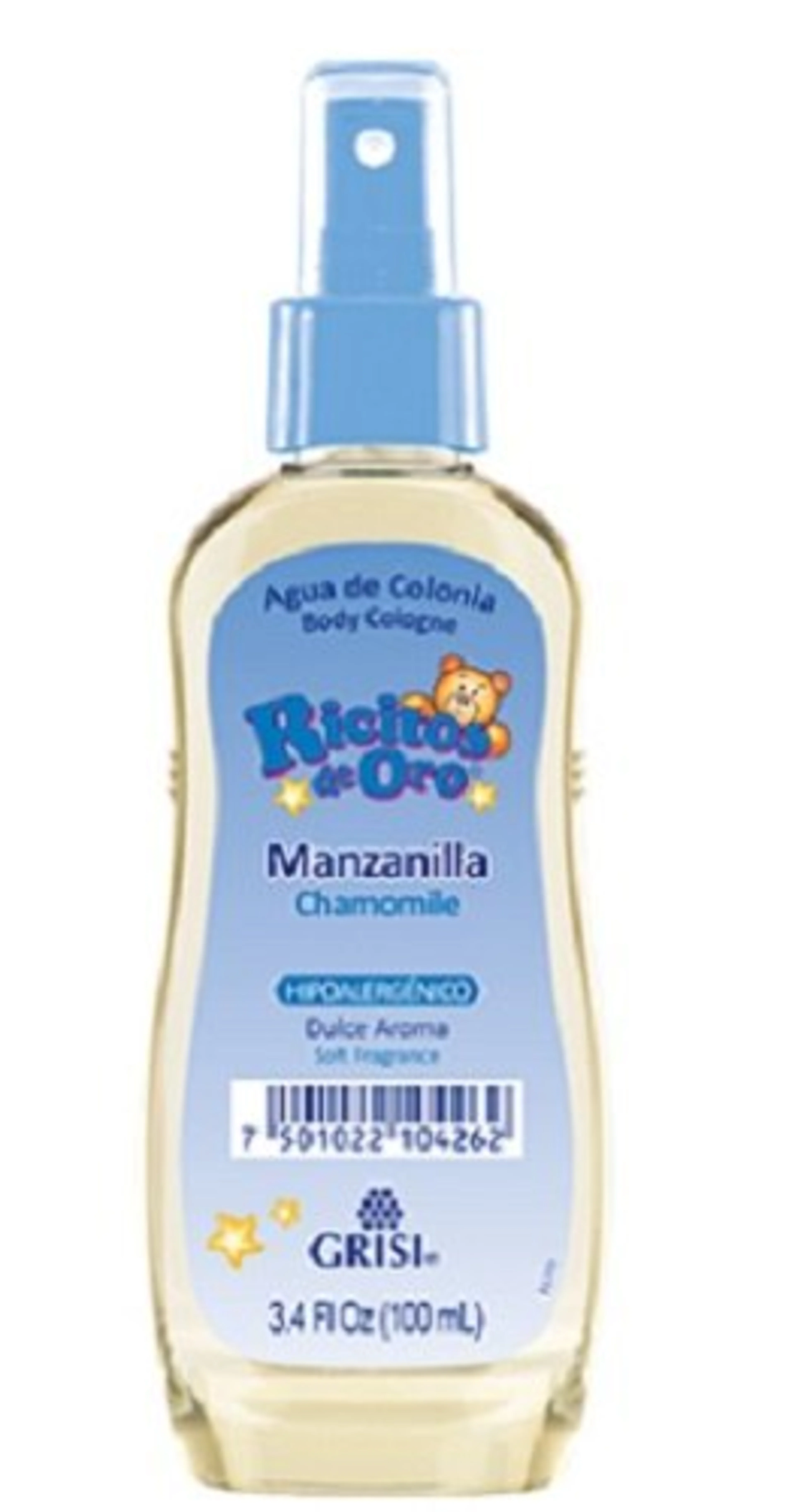 Ricitos De Oro Agua De Colonia Manzanilla 100 Ml