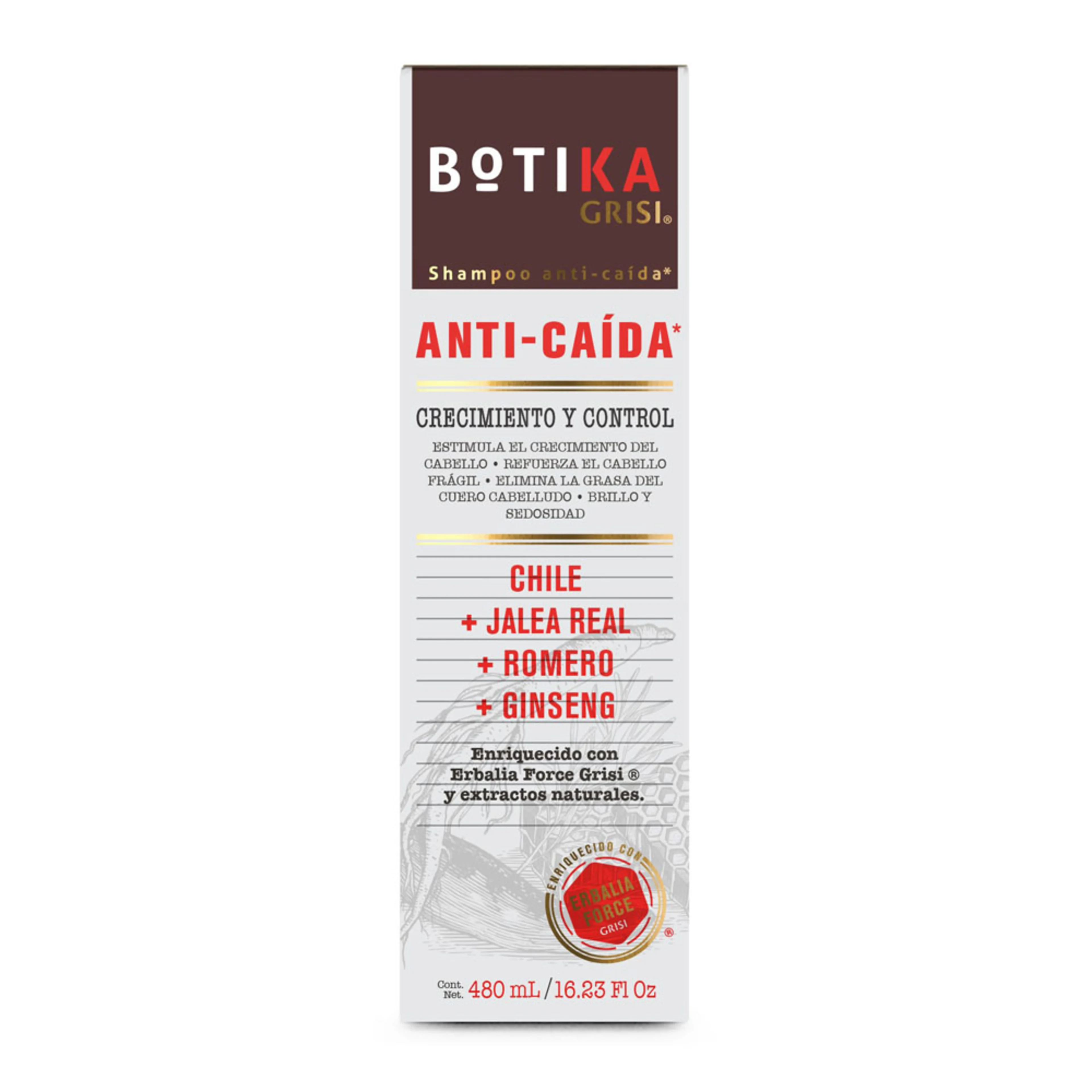Grisi Botika Shampoo Anticaída 480 Ml