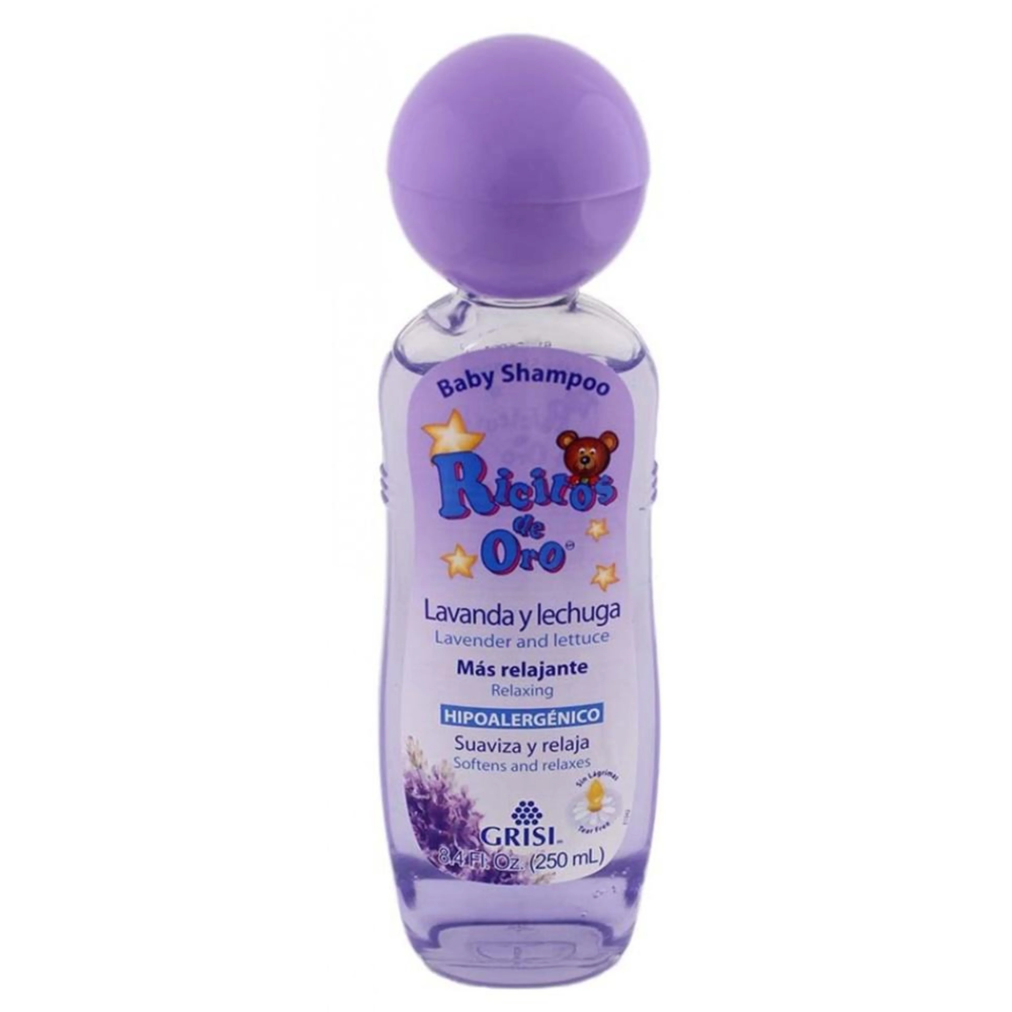 Ricitos De Oro Shampoo Lavanda Y Lechuga 250 Ml